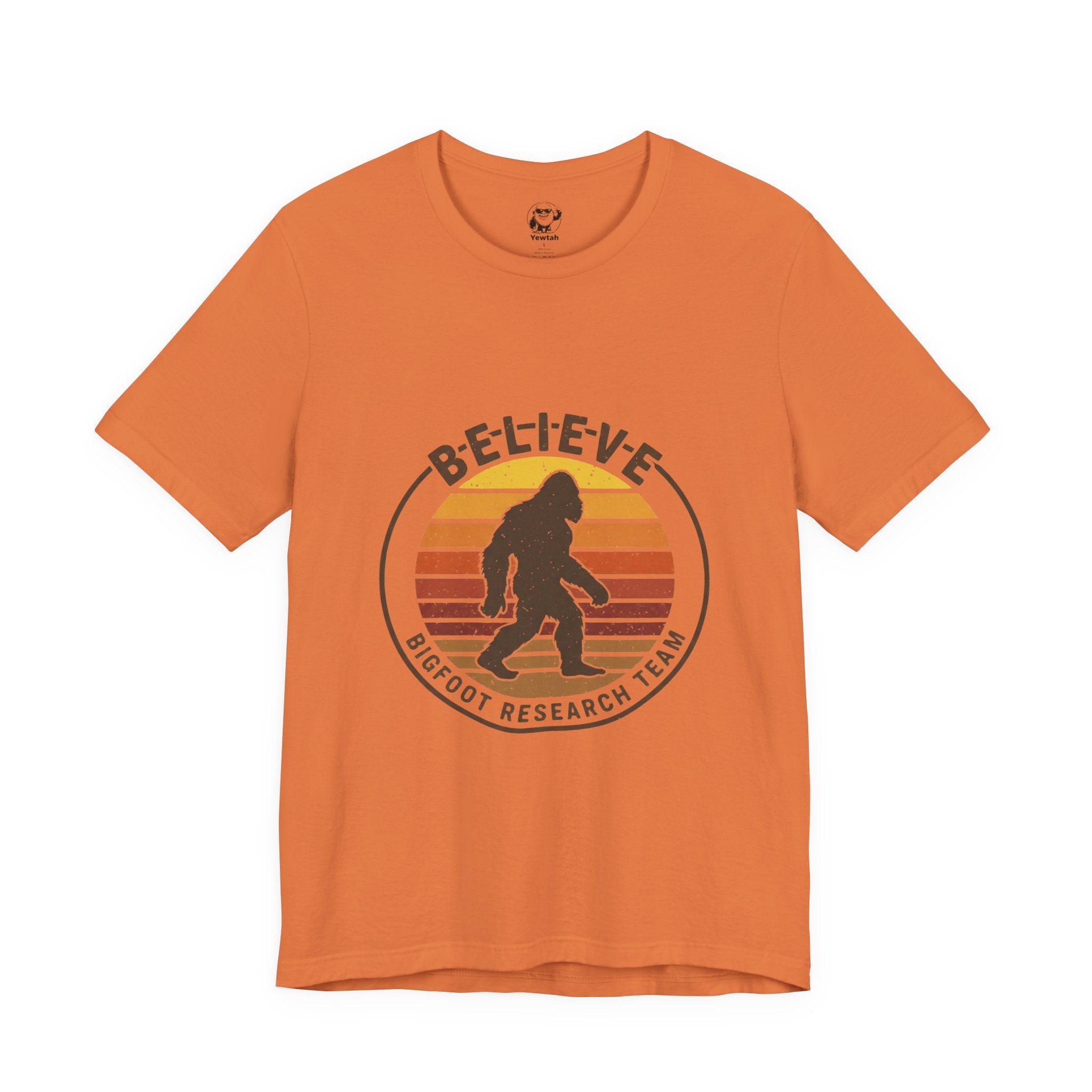 Believe Bigfoot Tee — Bigfoot Research Team Vintage Graphic T‑Shirt