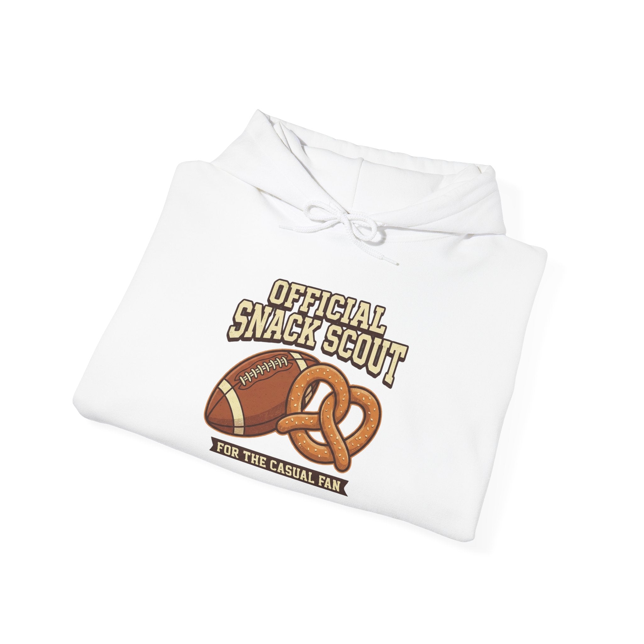 Official Snack Scout Football & Pretzel Graphic Hoodie