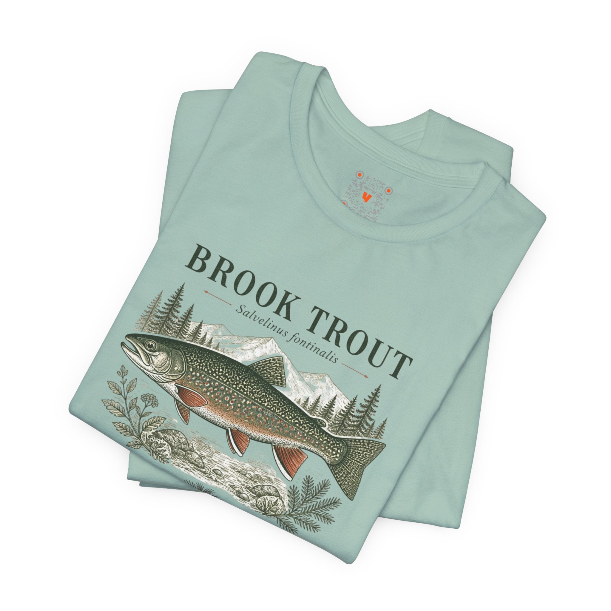 Brook Trout Fishing Tee