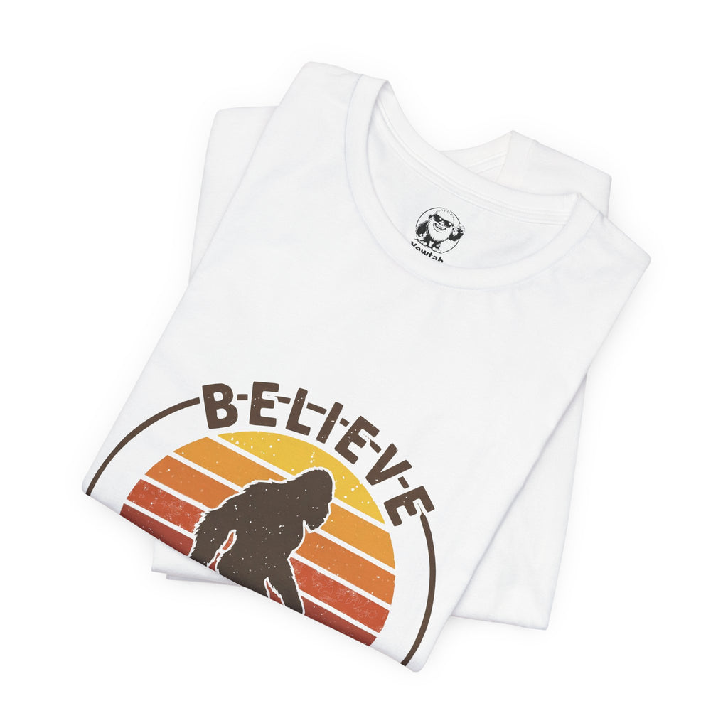 Believe Bigfoot Tee — Bigfoot Research Team Vintage Graphic T‑Shirt