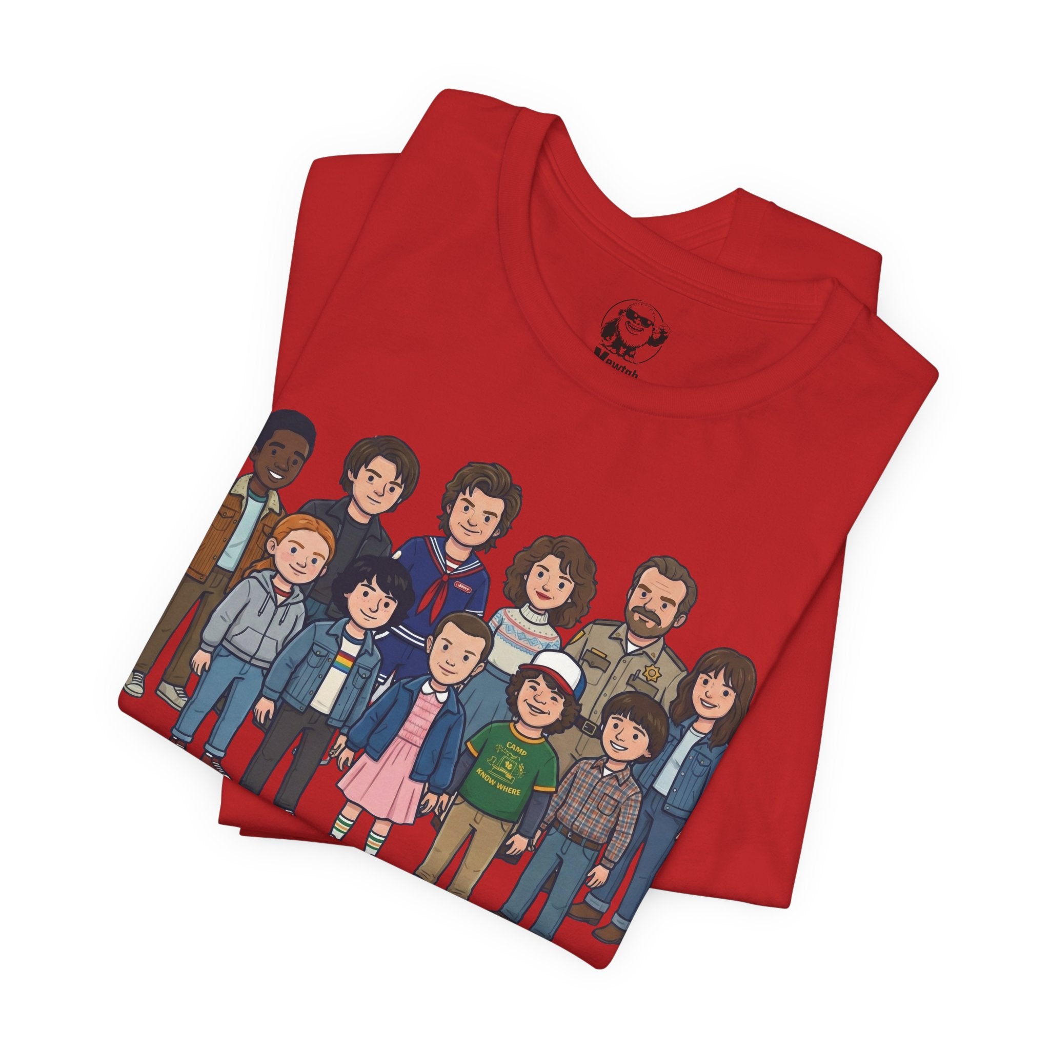 Stranger Things Tee — Cute Retro Cartoon Character Tee