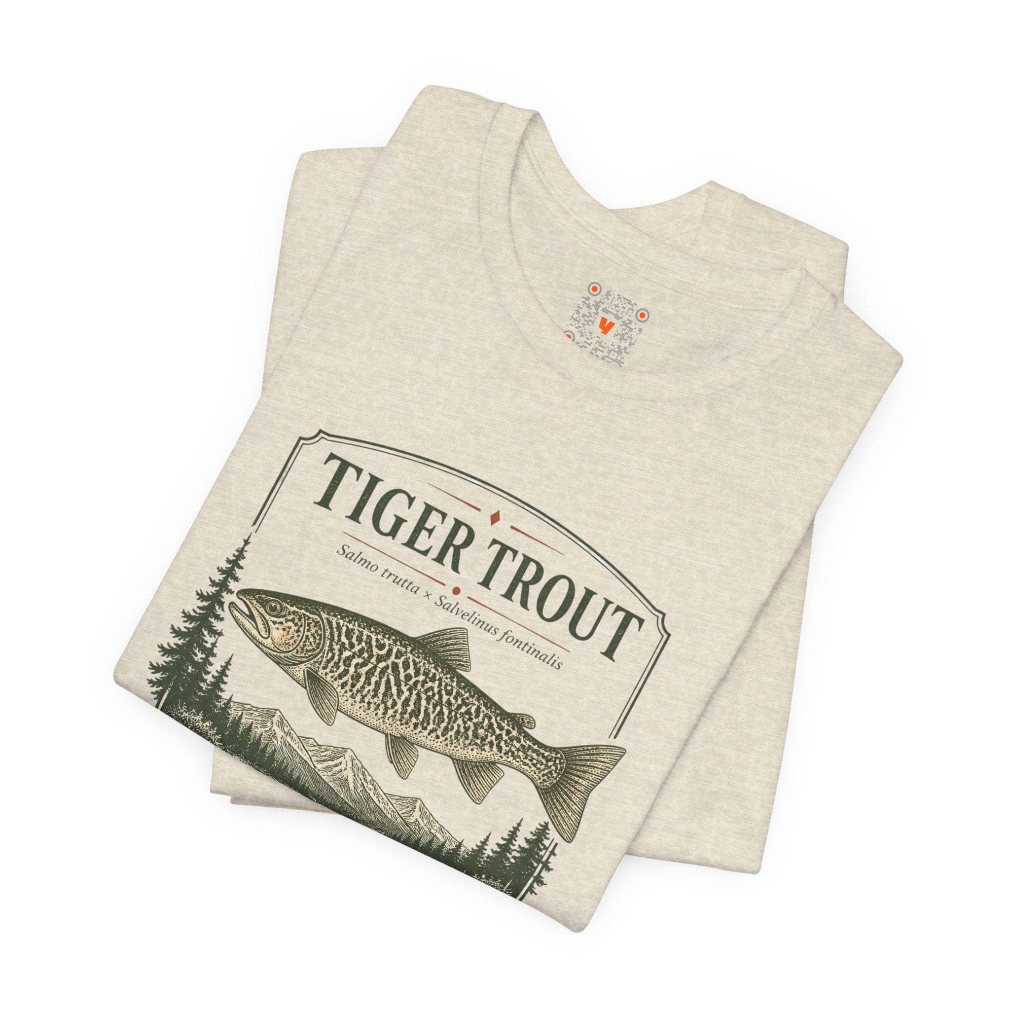 Tiger Trout Fishing Tee