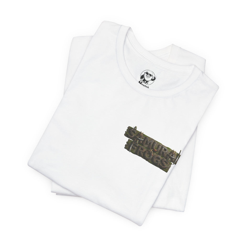 Samurai Frogs T-Shirt — Cute Warrior Frogs Graphic Tee