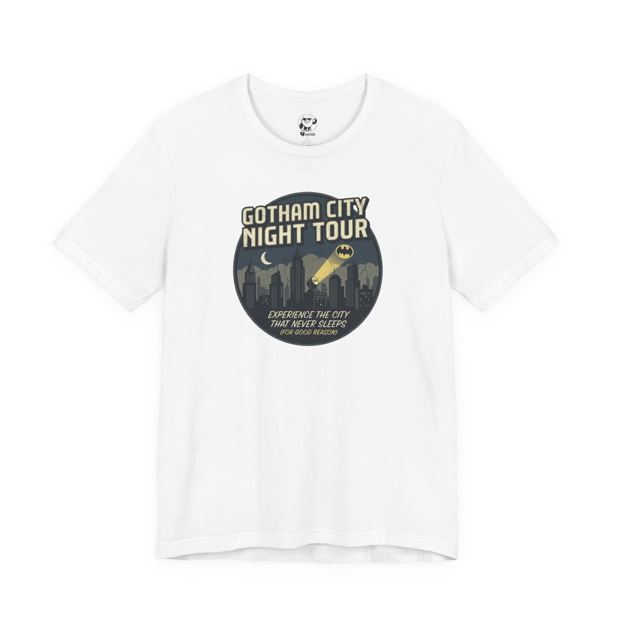 Gotham City Night Tour T‑Shirt — 'Gotham City Night Tour: Discover the City That Never Sleeps' Graphic Tee