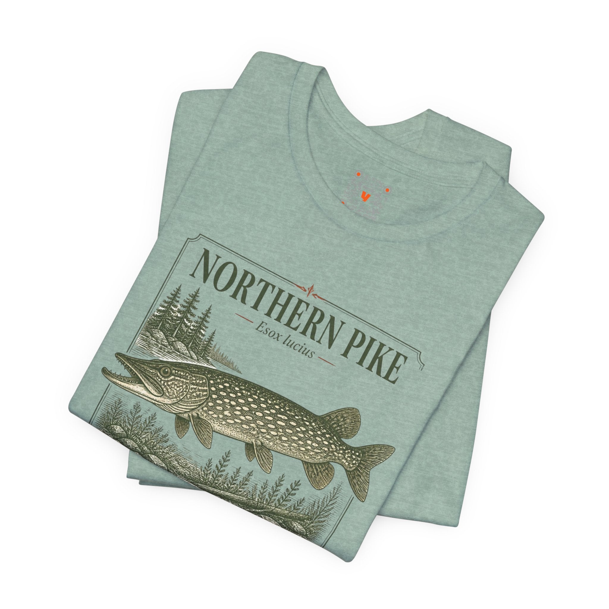Northern Pike Fishing Tee
