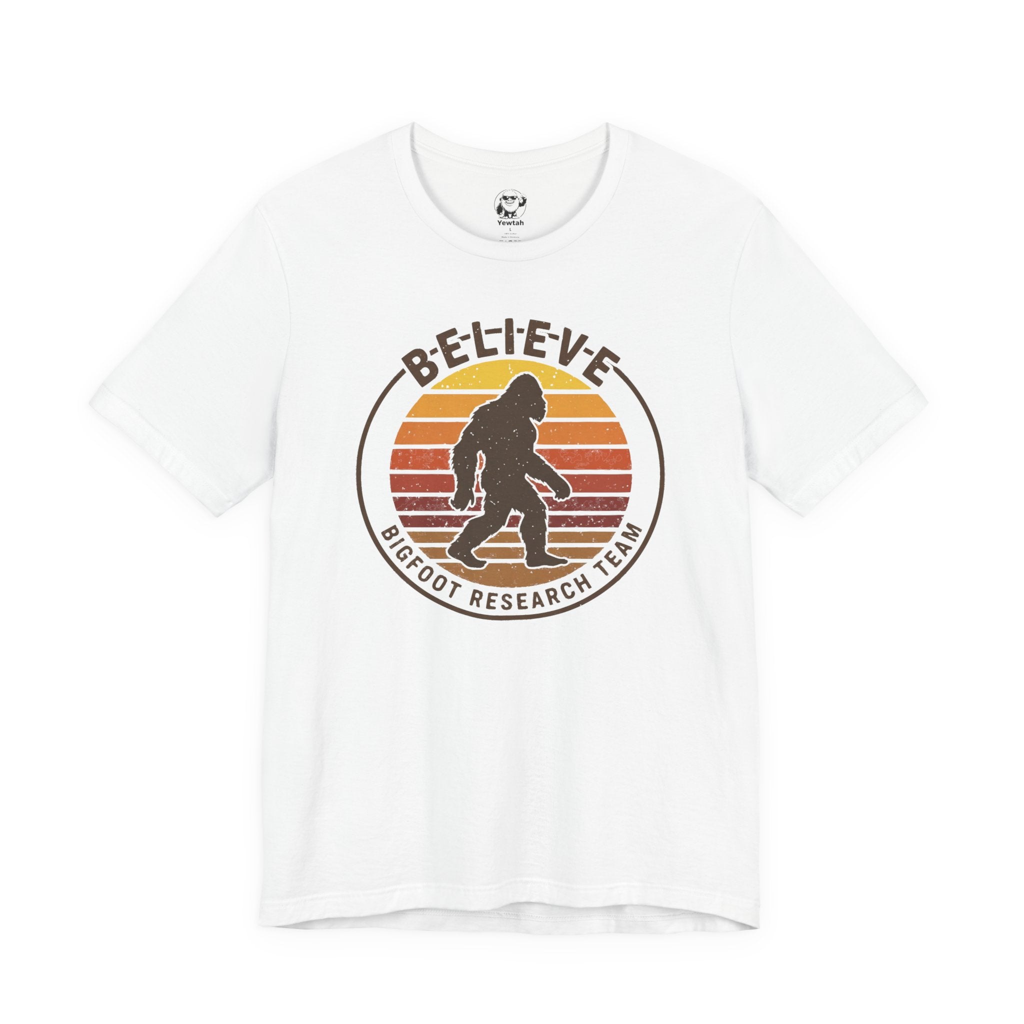 Believe Bigfoot Tee — Bigfoot Research Team Vintage Graphic T‑Shirt
