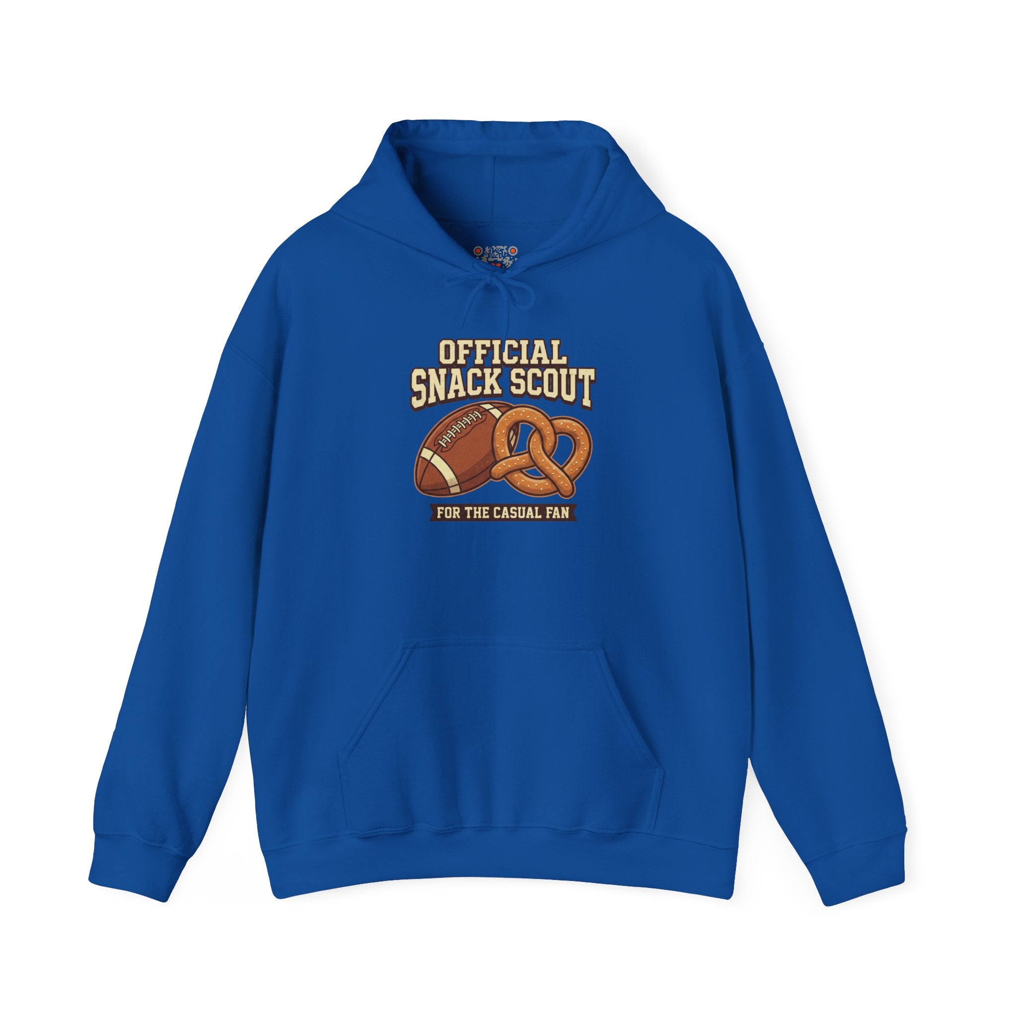 Official Snack Scout Football & Pretzel Graphic Hoodie