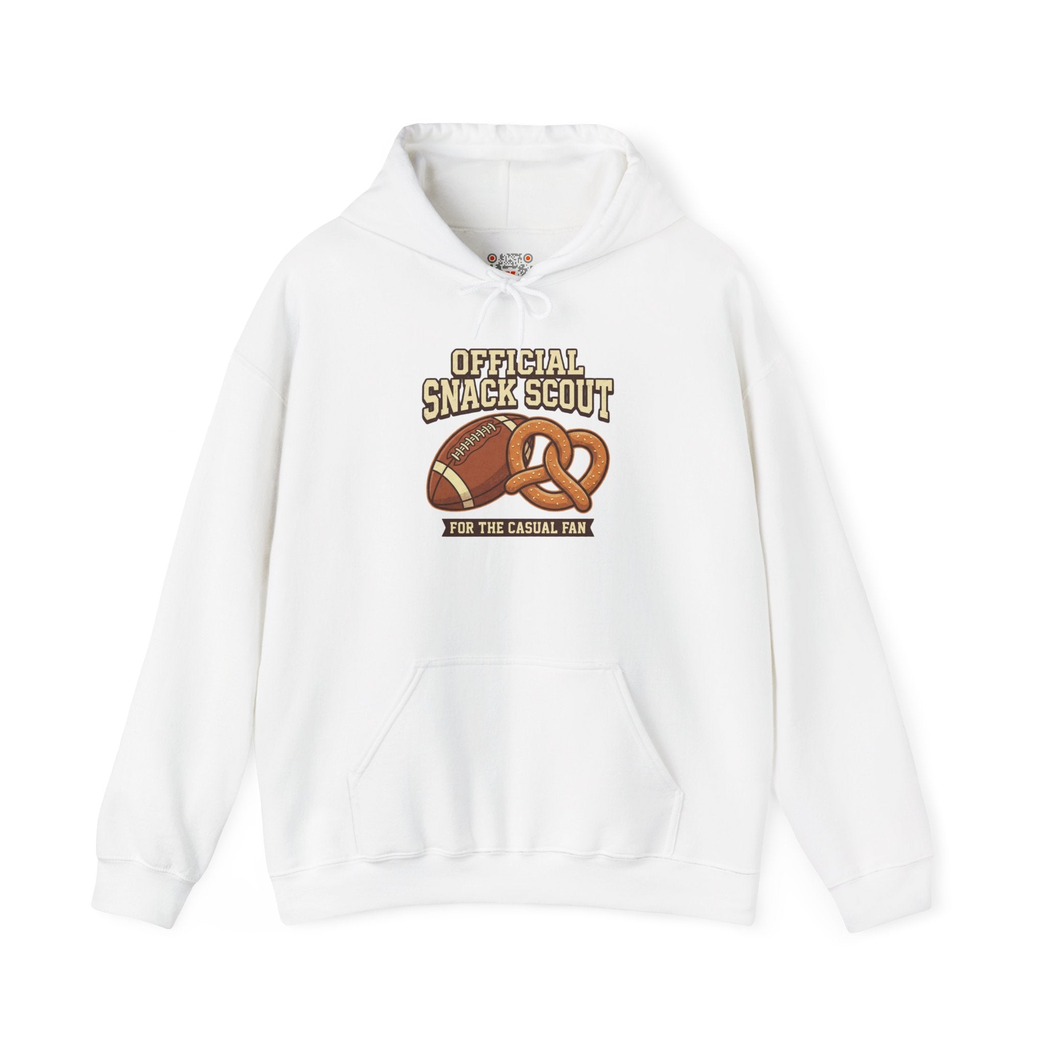 Official Snack Scout Football & Pretzel Graphic Hoodie