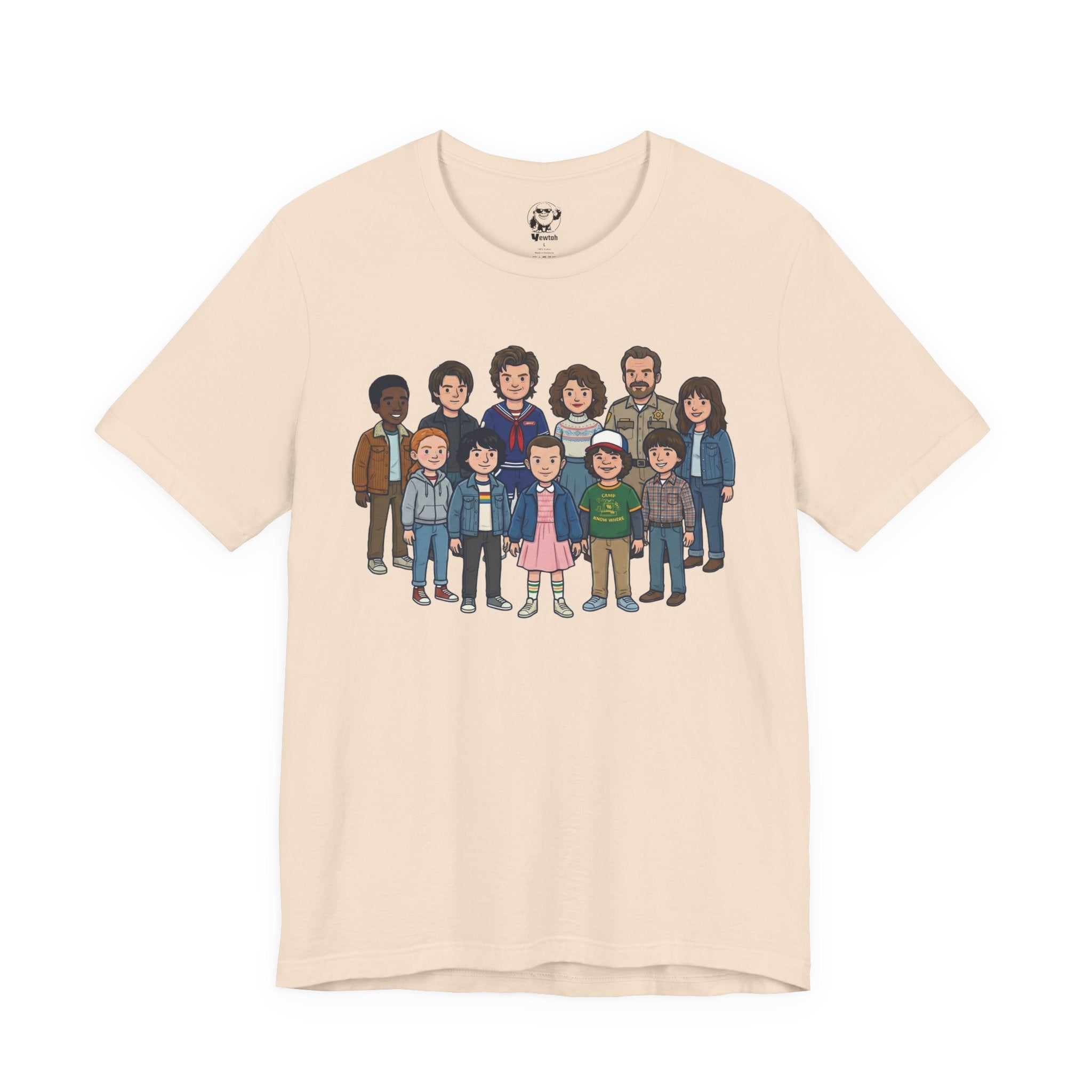 Stranger Things Tee — Cute Retro Cartoon Character Tee