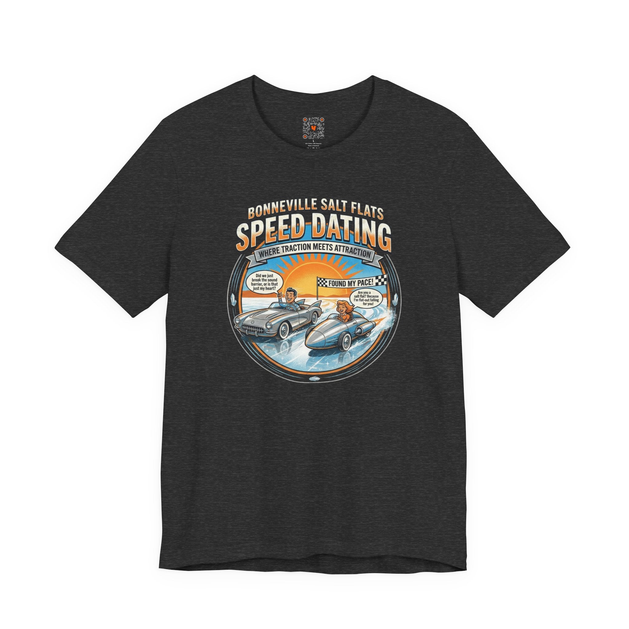 Speed-Dating Classic Car Tee — Bonneville Salt Flats Tee
