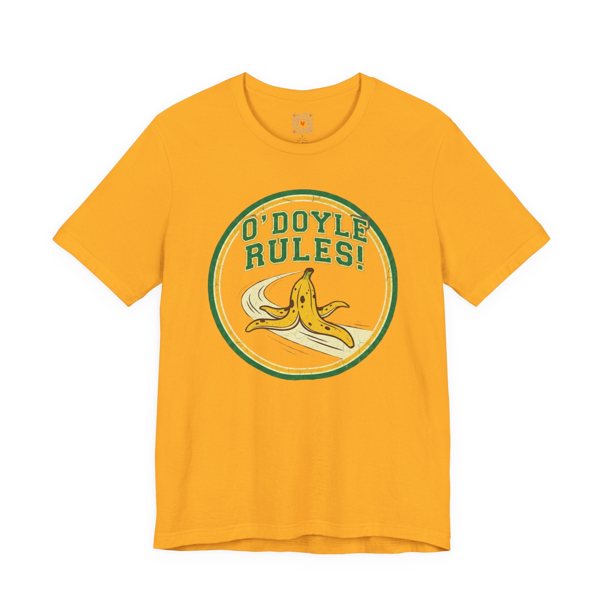 O'Doyle Rules! Graphic Tee — Retro Banana Peel T-Shirt