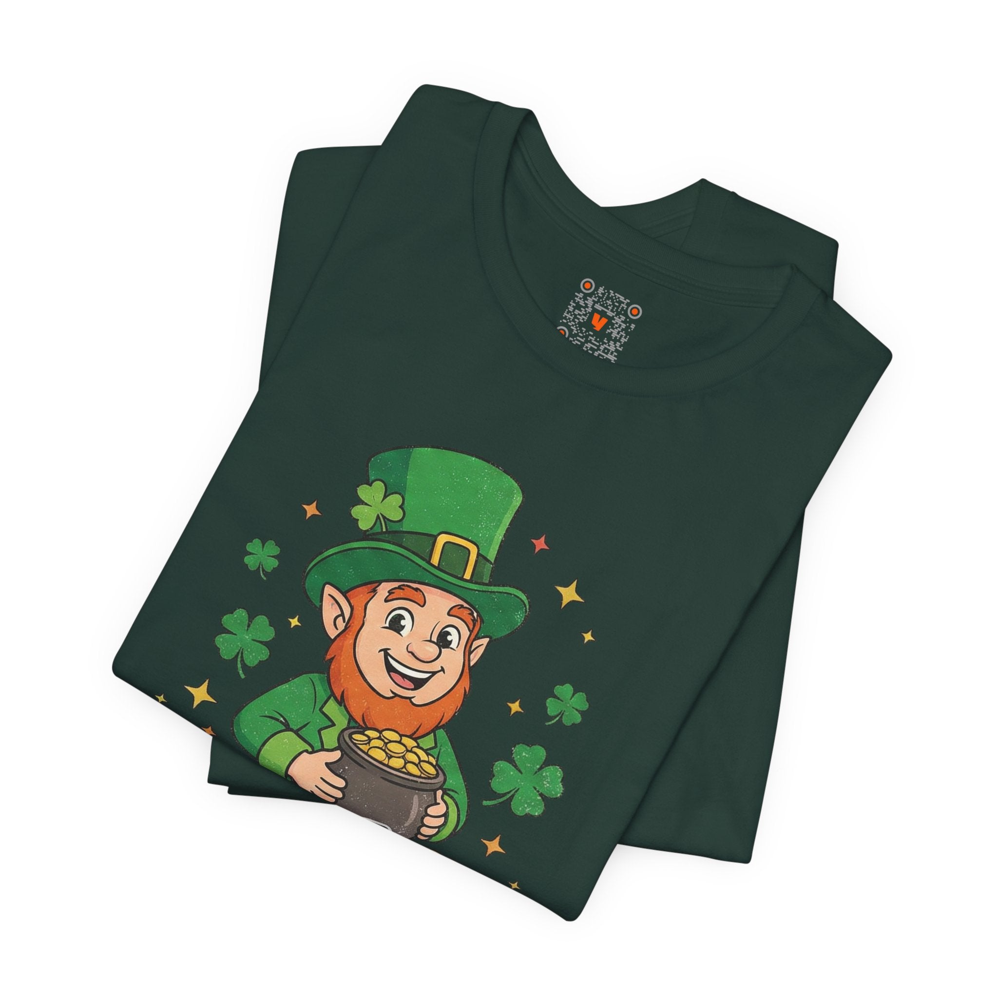 St. Patrick's Day Leprechaun Tee — "Kiss Me I'm Magically Delicious"