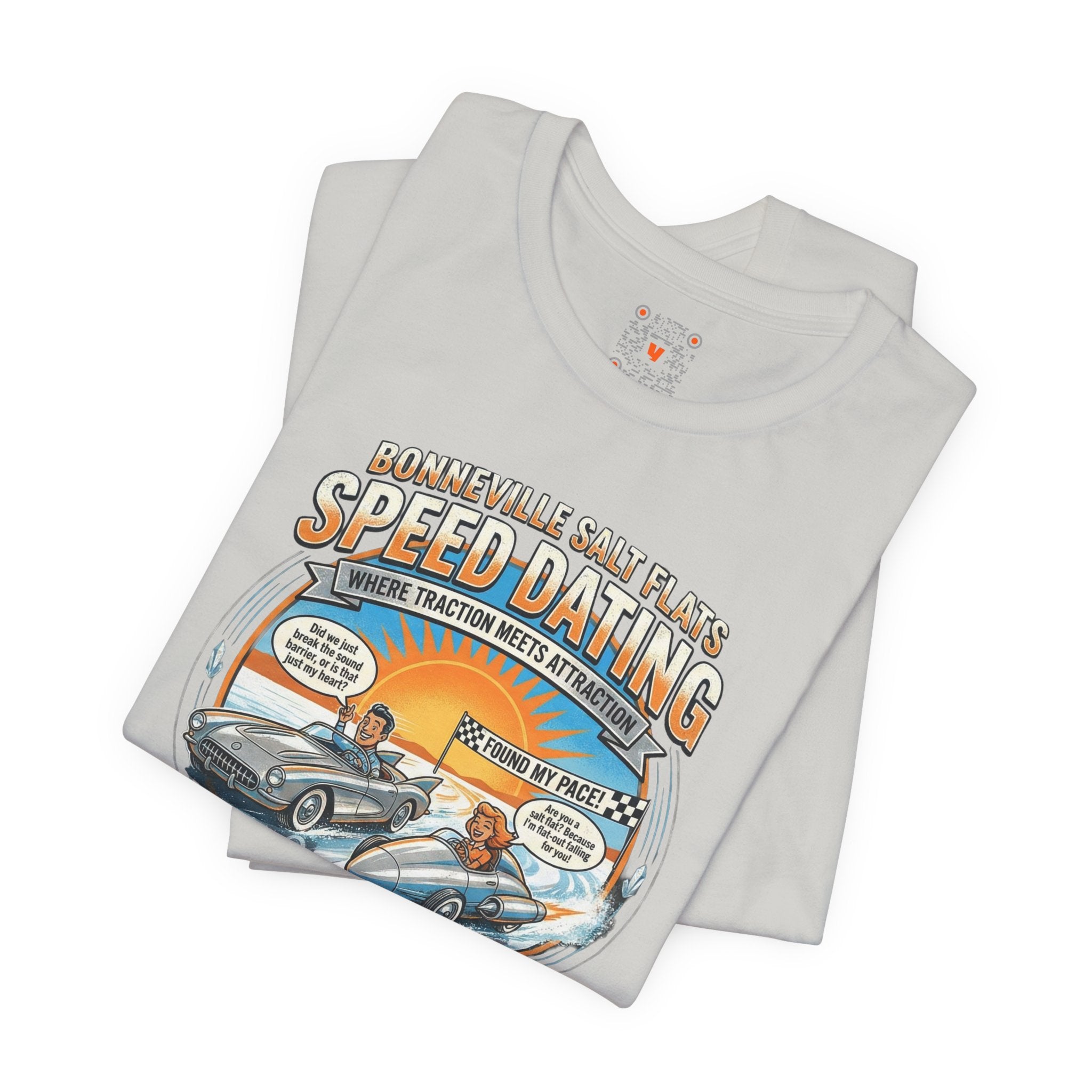 Speed-Dating Classic Car Tee — Bonneville Salt Flats Tee