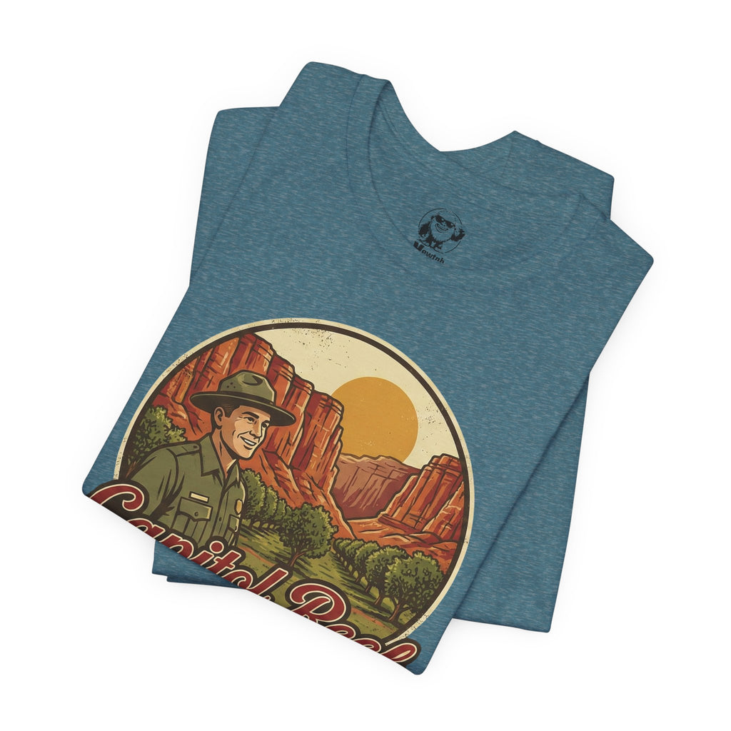 Capitol Rock National Park Tee — Vintage Outdoor Travel T‑Shirt