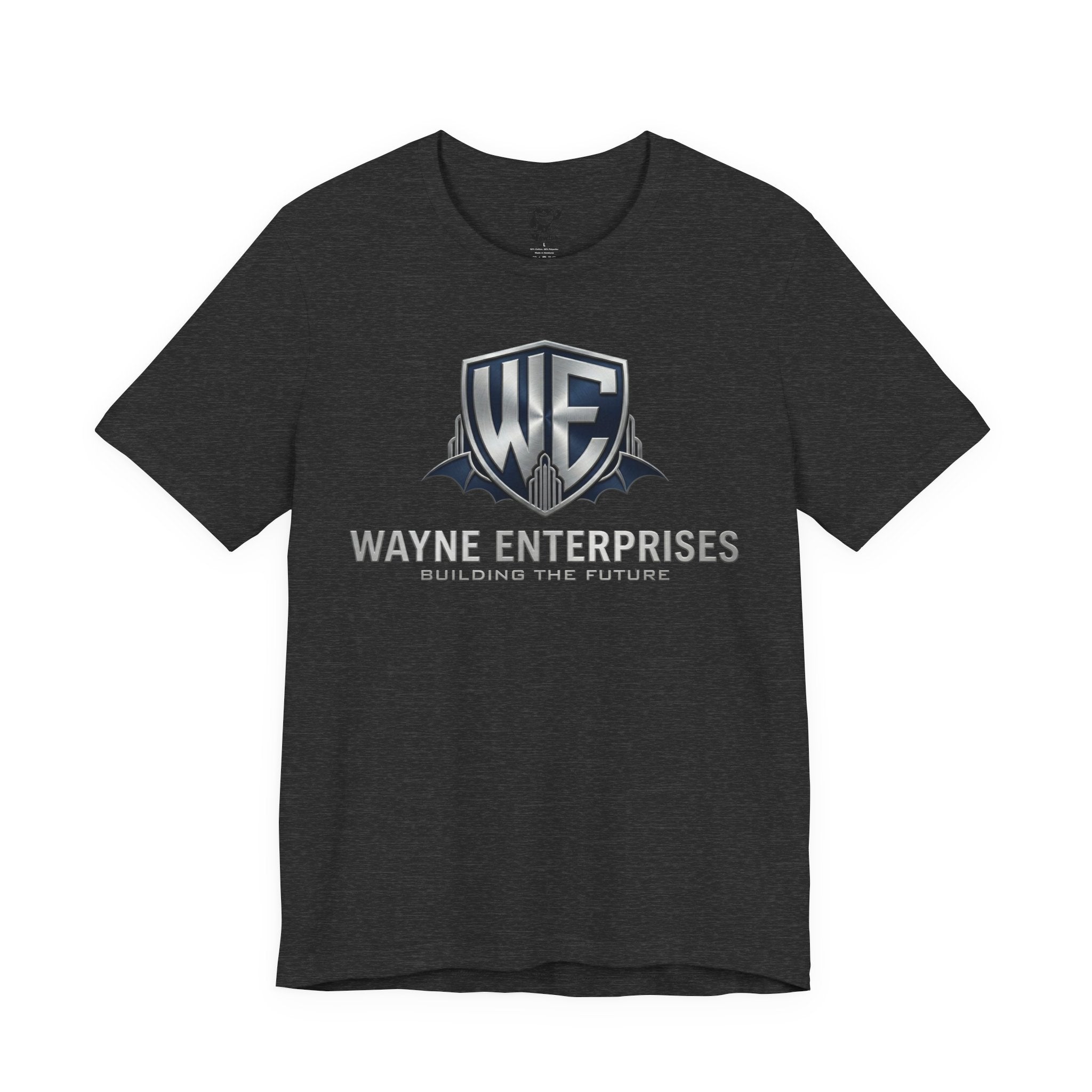 Wayne Enterprises Logo T-Shirt — 'Building the Future' Graphic Tee
