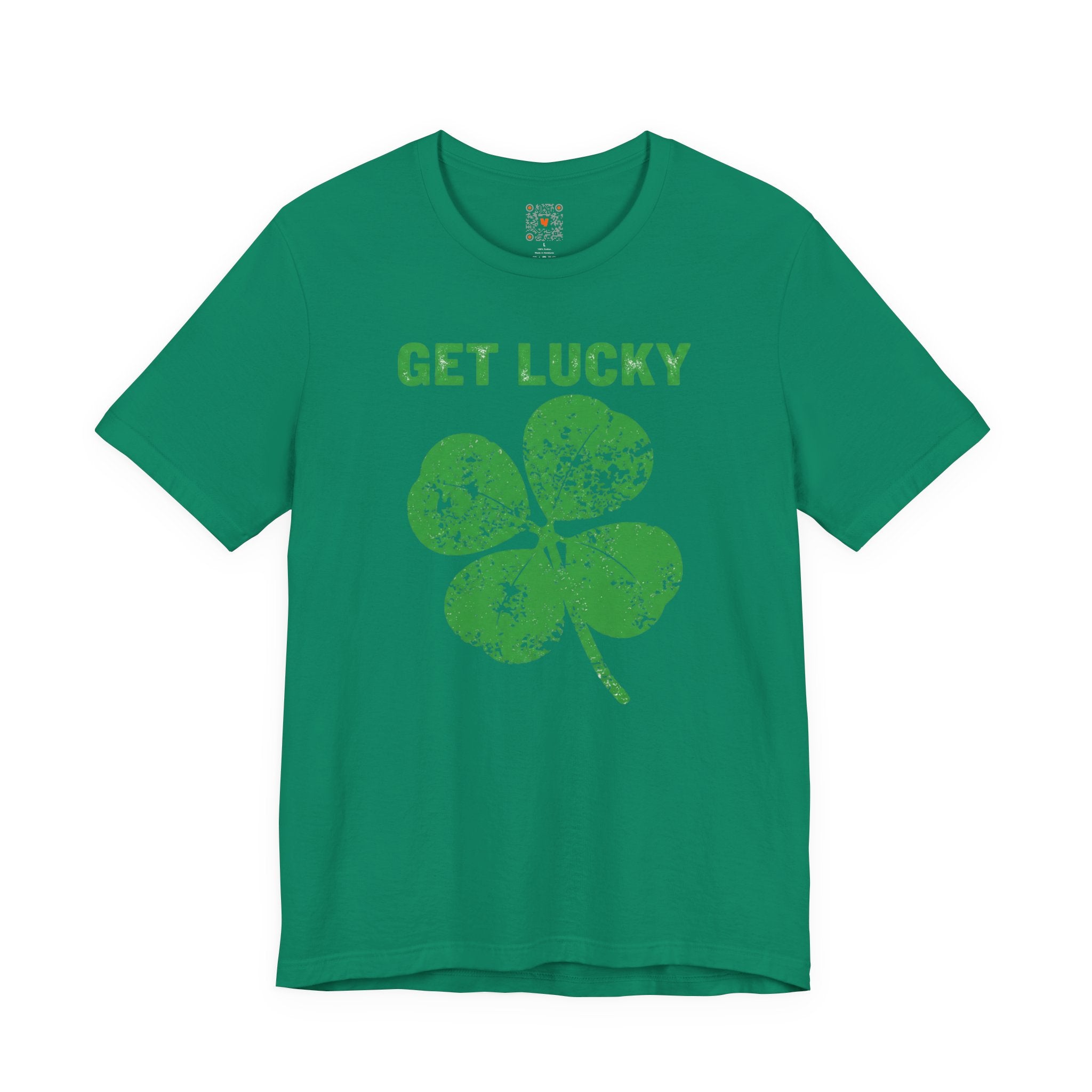 Get Lucky Shamrock T-Shirt — St. Patrick's Day Lucky Clover Tee
