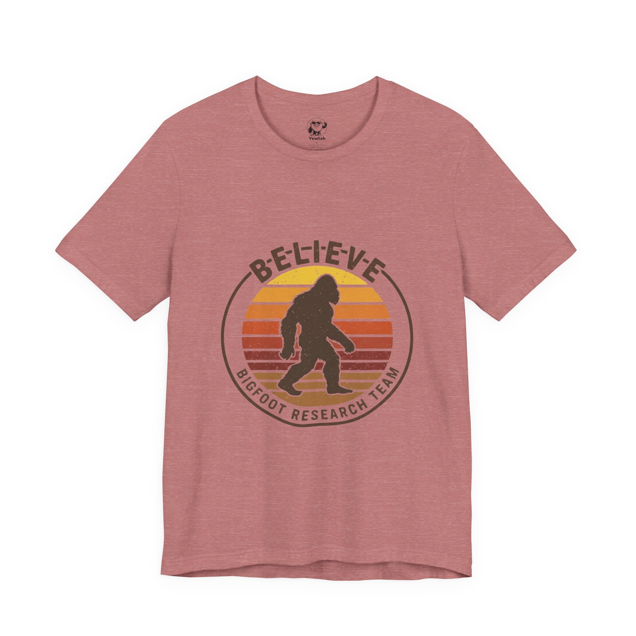 Believe Bigfoot Tee — Bigfoot Research Team Vintage Graphic T‑Shirt