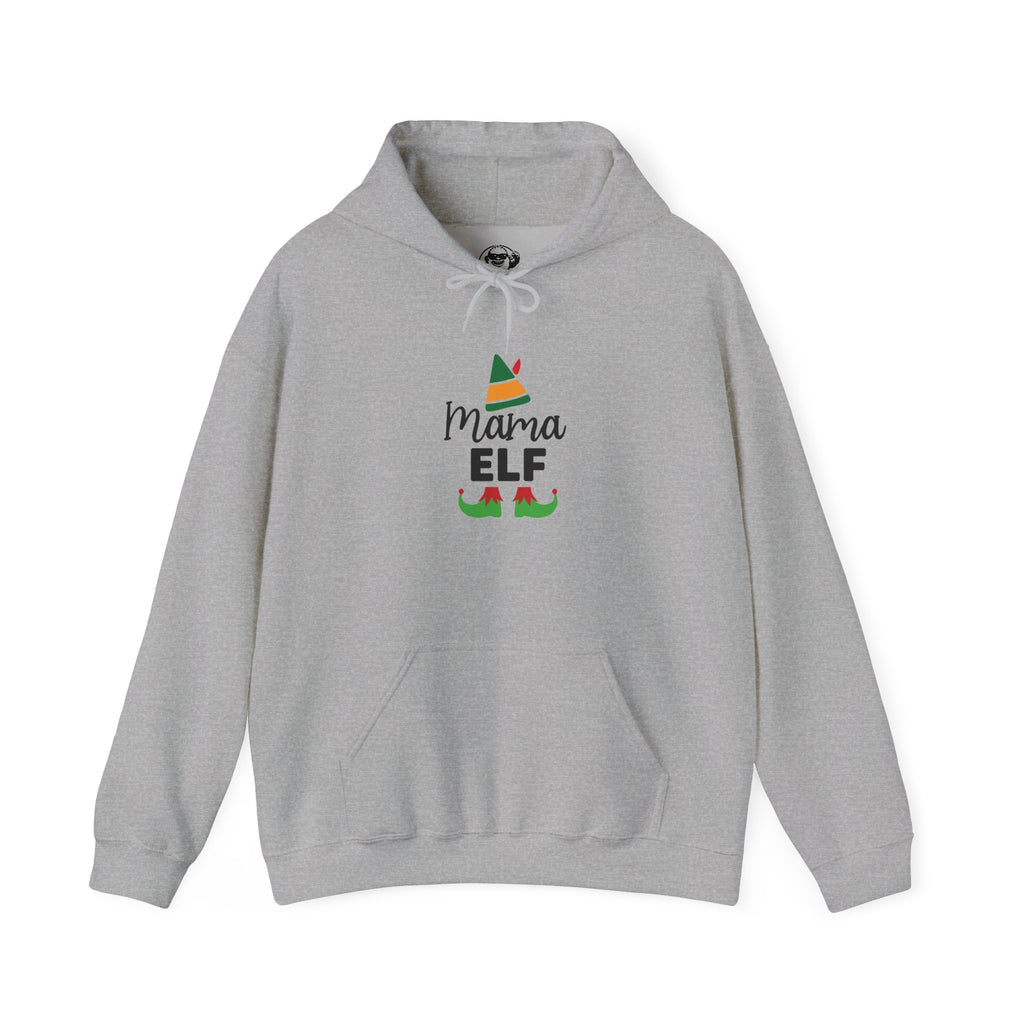 Mama Elf Hoodie — Cute Christmas Elf Family Sweatshirt