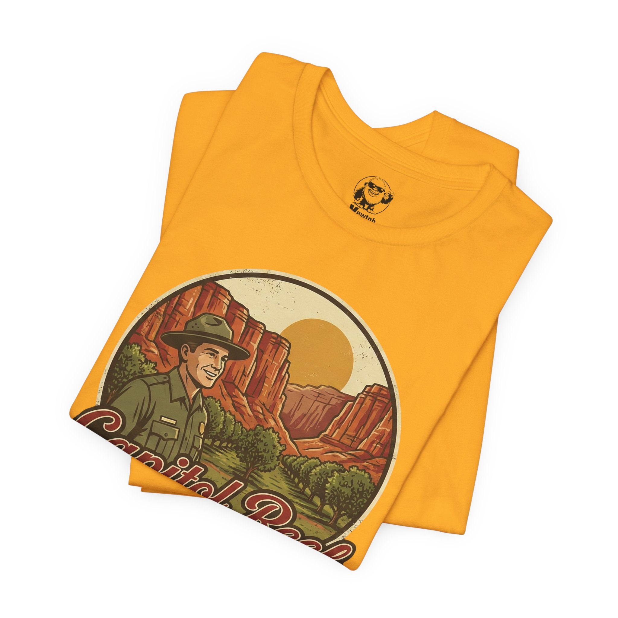 Capitol Rock National Park Tee — Vintage Outdoor Travel T‑Shirt