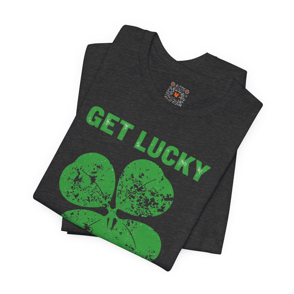 Get Lucky Shamrock T-Shirt — St. Patrick's Day Lucky Clover Tee