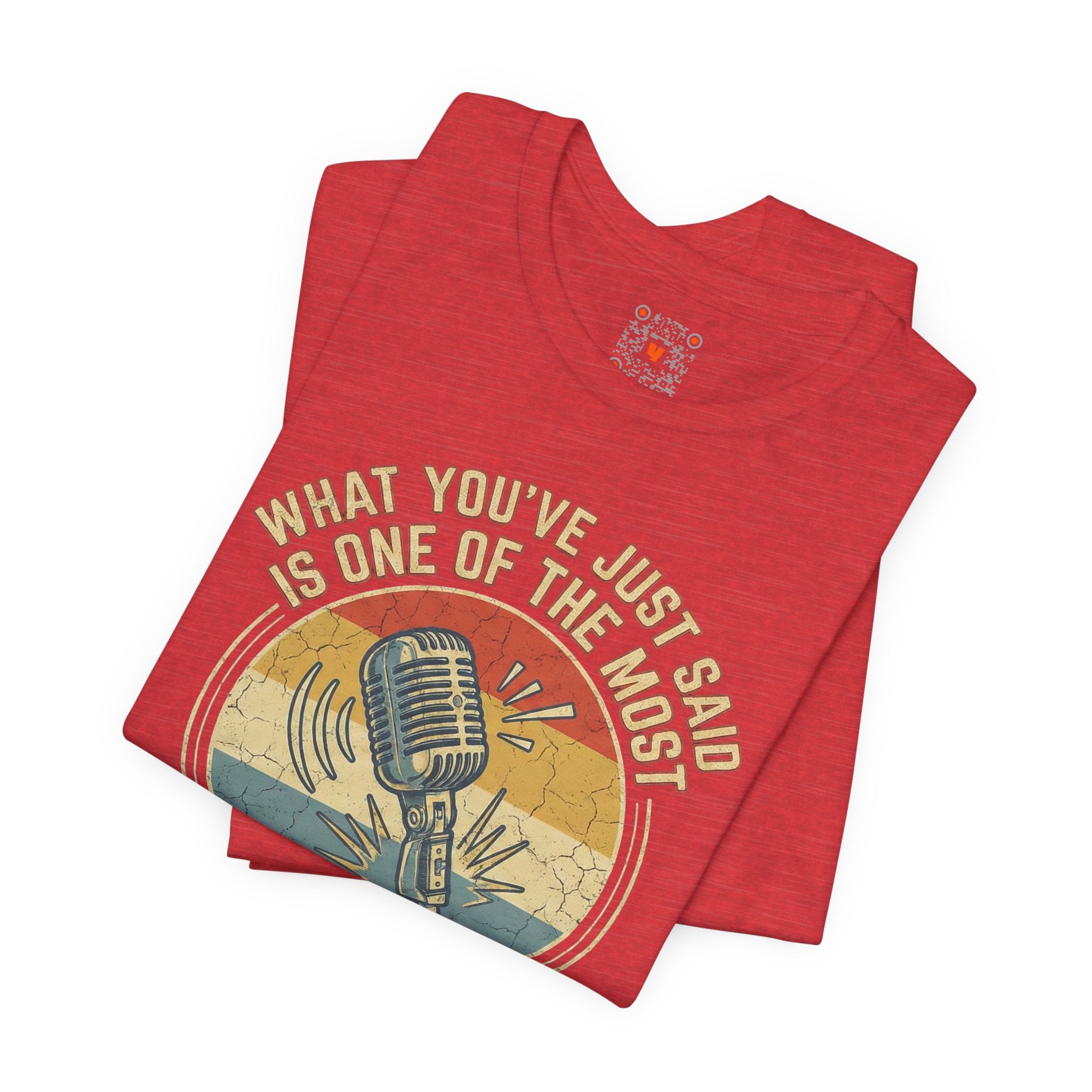 Insanely Idiotic Tee — Retro Mic Tee