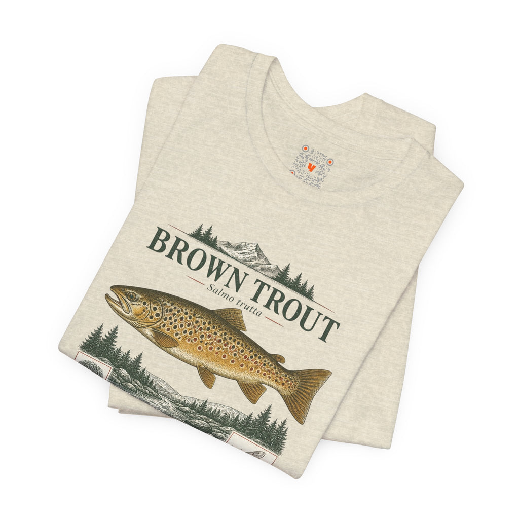 Brown Trout Fishing Tee