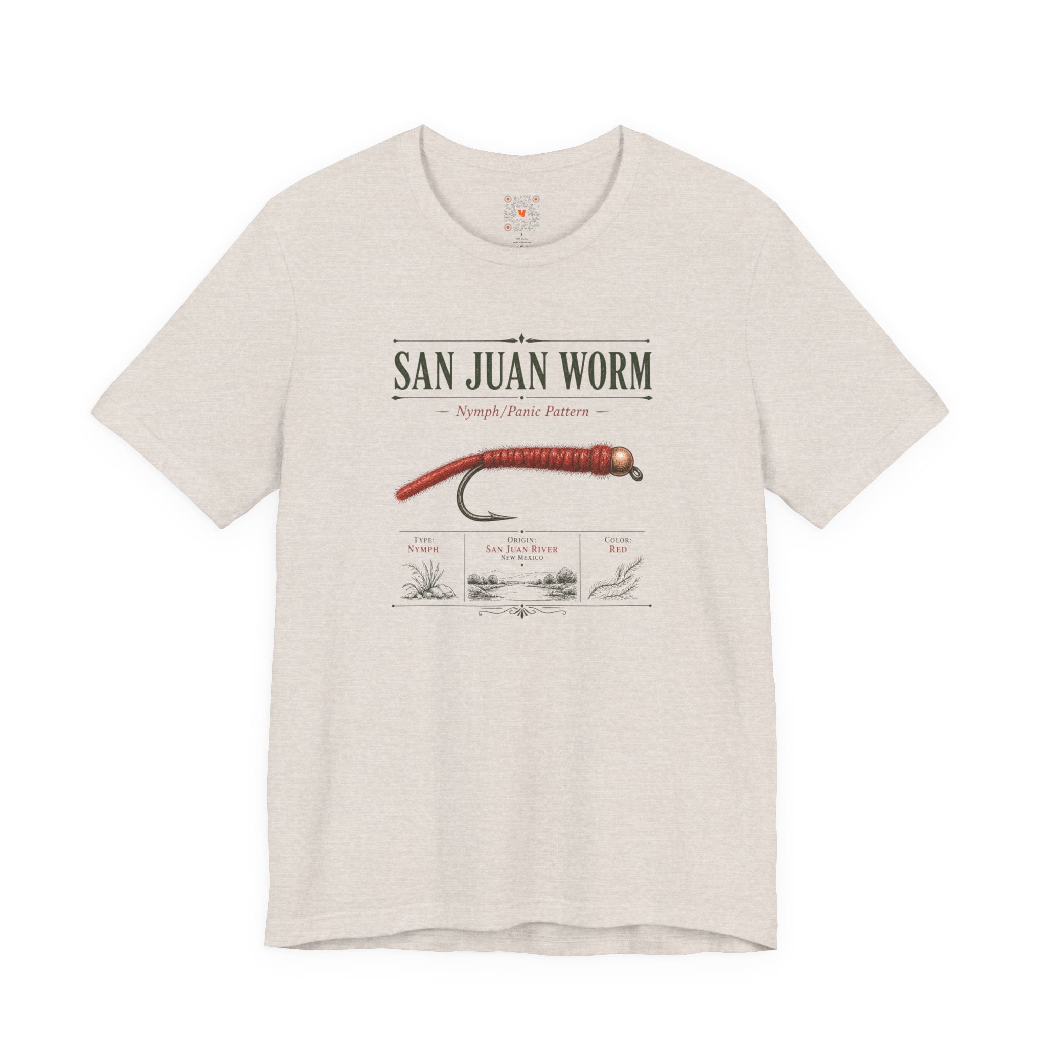 San Juan Worm Fly Fishing Tee