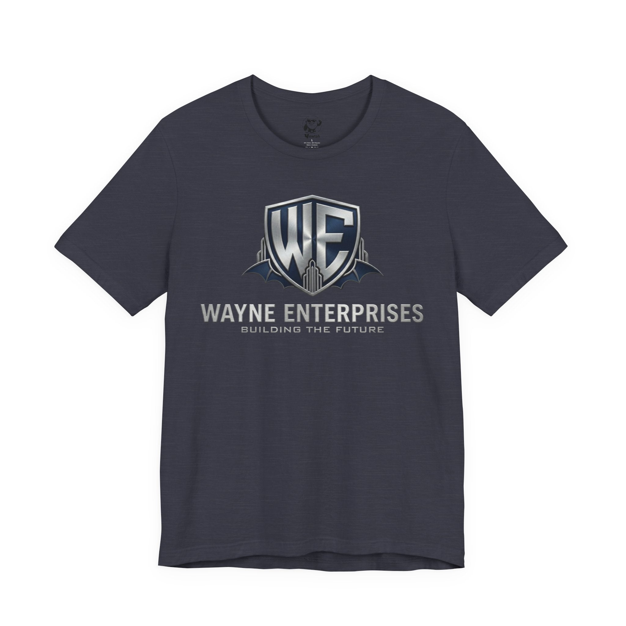 Wayne Enterprises Logo T-Shirt — 'Building the Future' Graphic Tee
