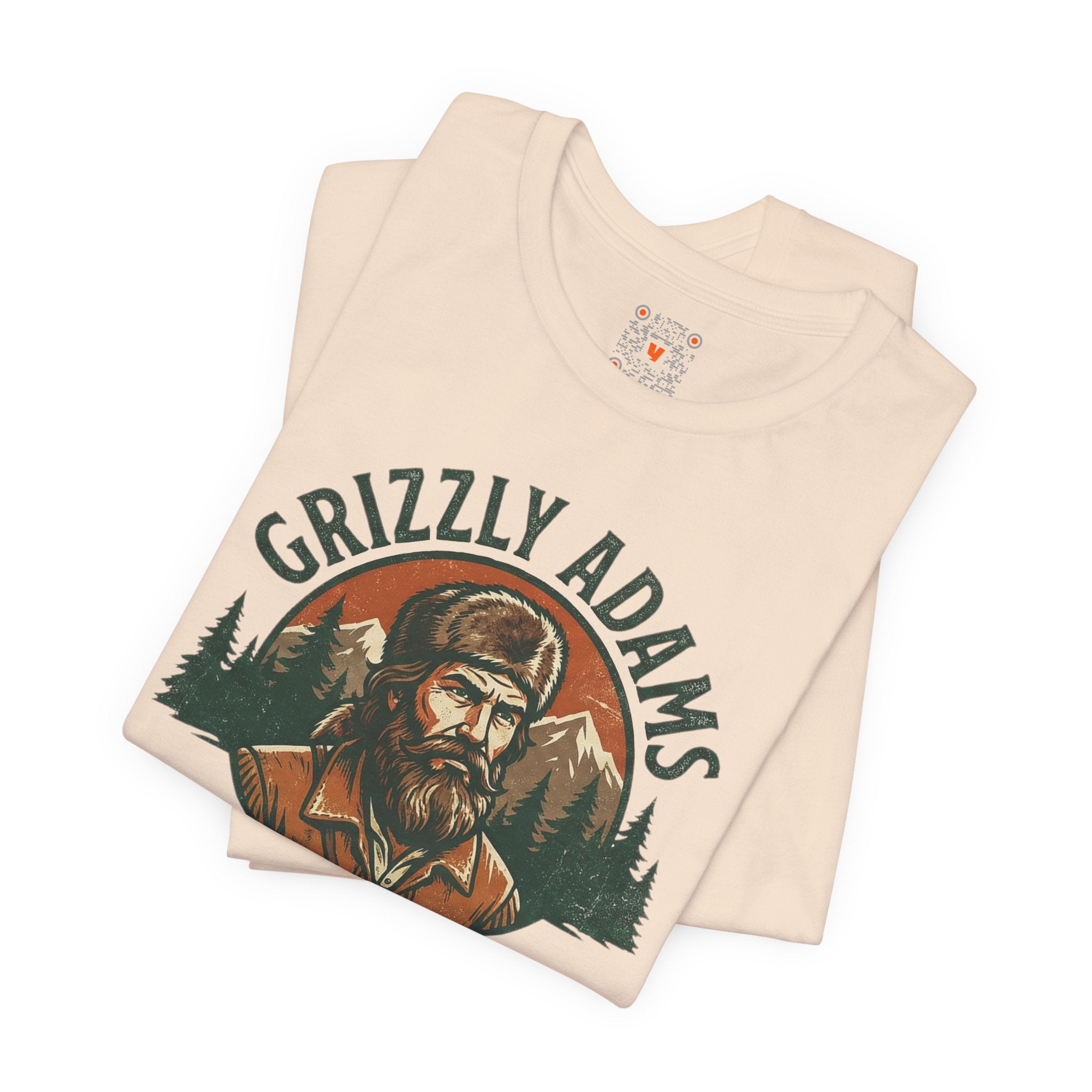Grizzly Adams Had a Beard Tee — Vintage Outdoors Beard Lover Tee