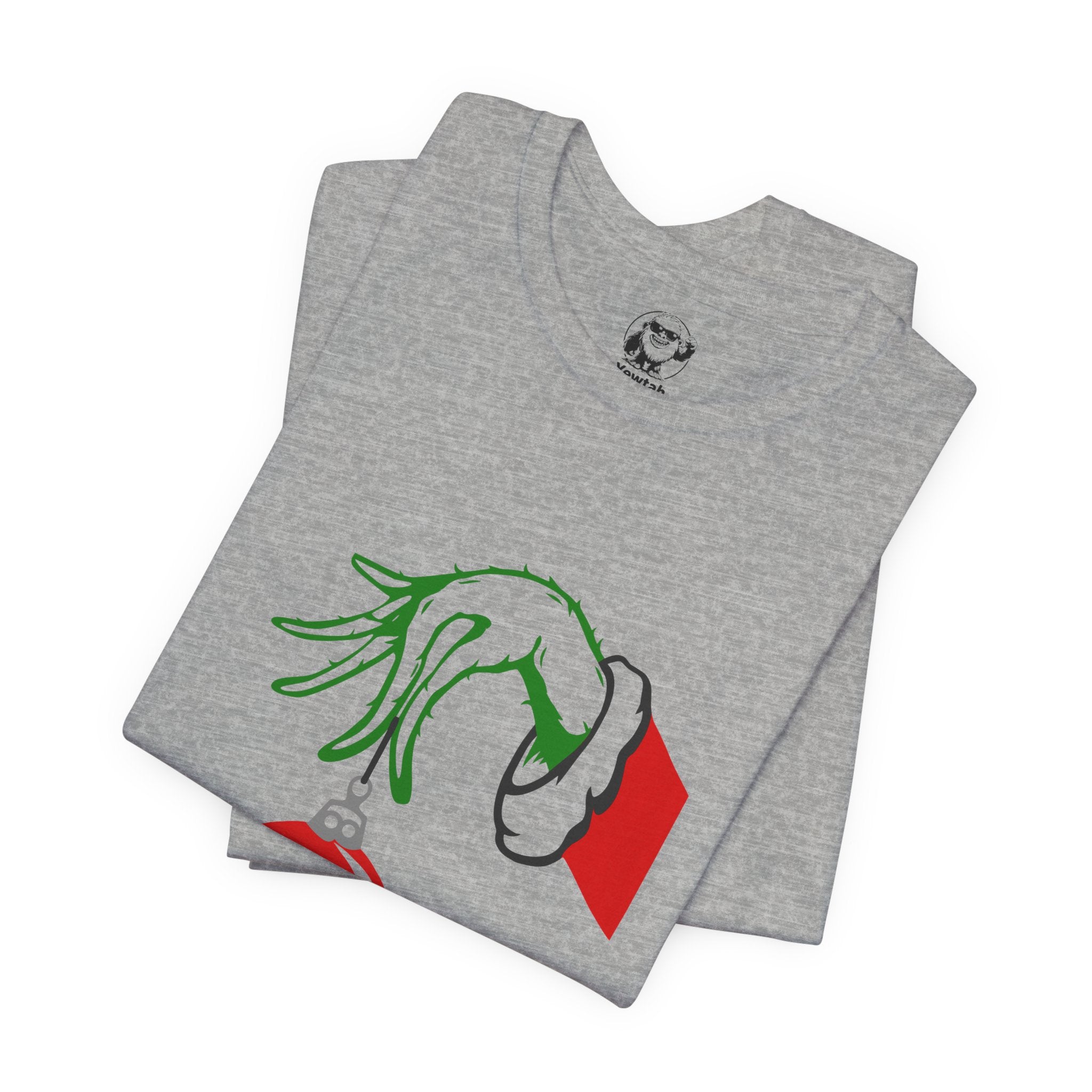 Grinch Ornament Tee — "Holiday who-be what-ee?" Christmas T-Shirt