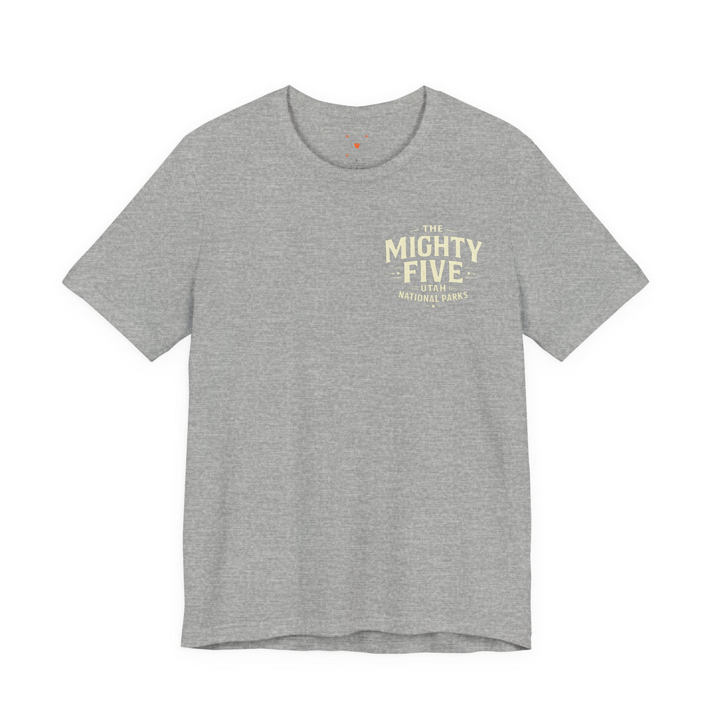 The Mighty Five Finisher Tee — Utah National Parks T-Shirt
