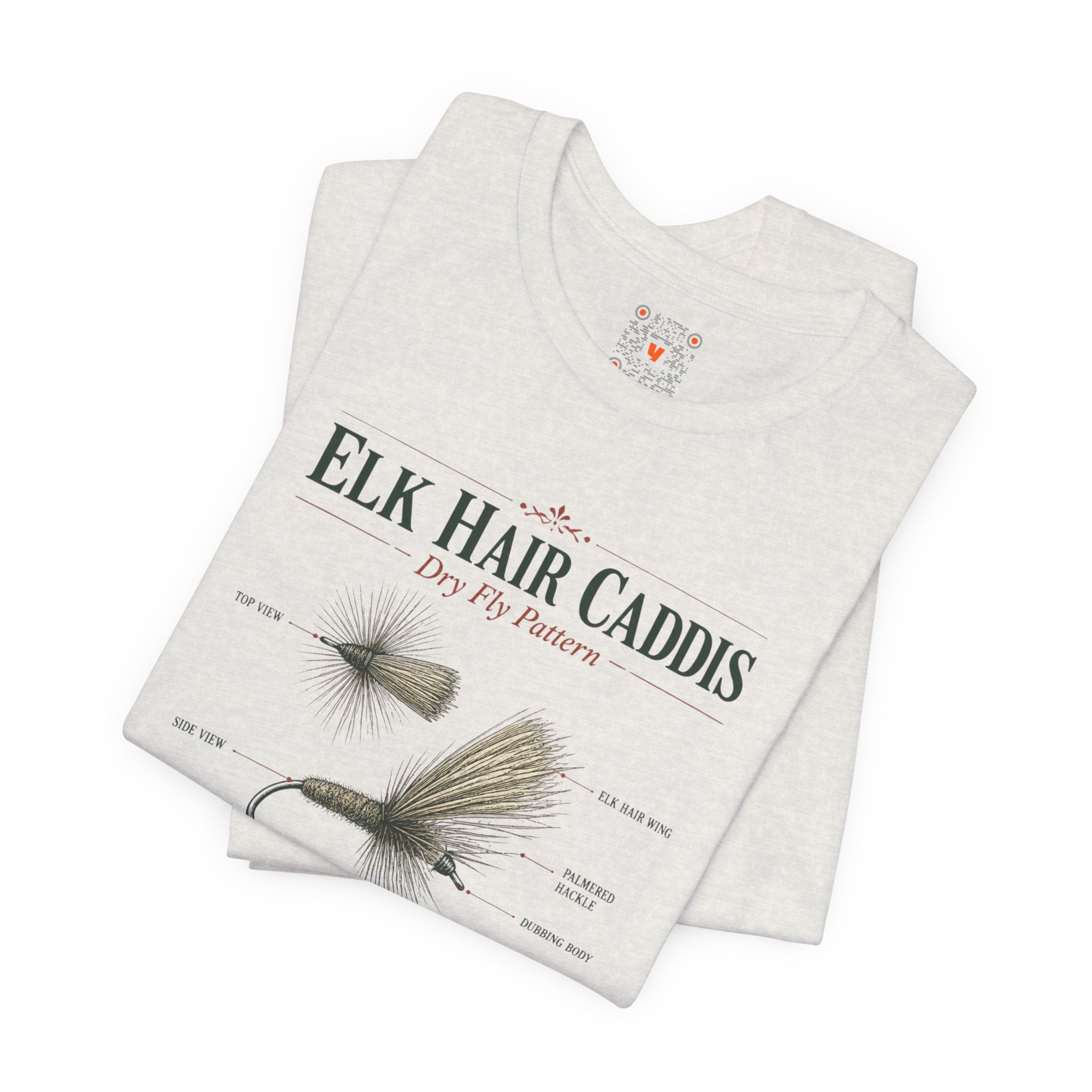 Elk Hair Caddis Fly Fishing Tee