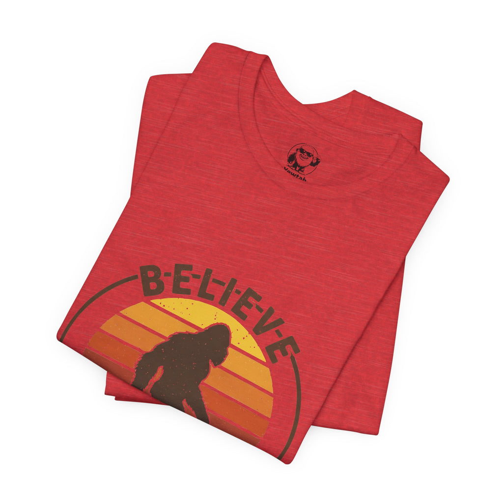 Believe Bigfoot Tee — Bigfoot Research Team Vintage Graphic T‑Shirt