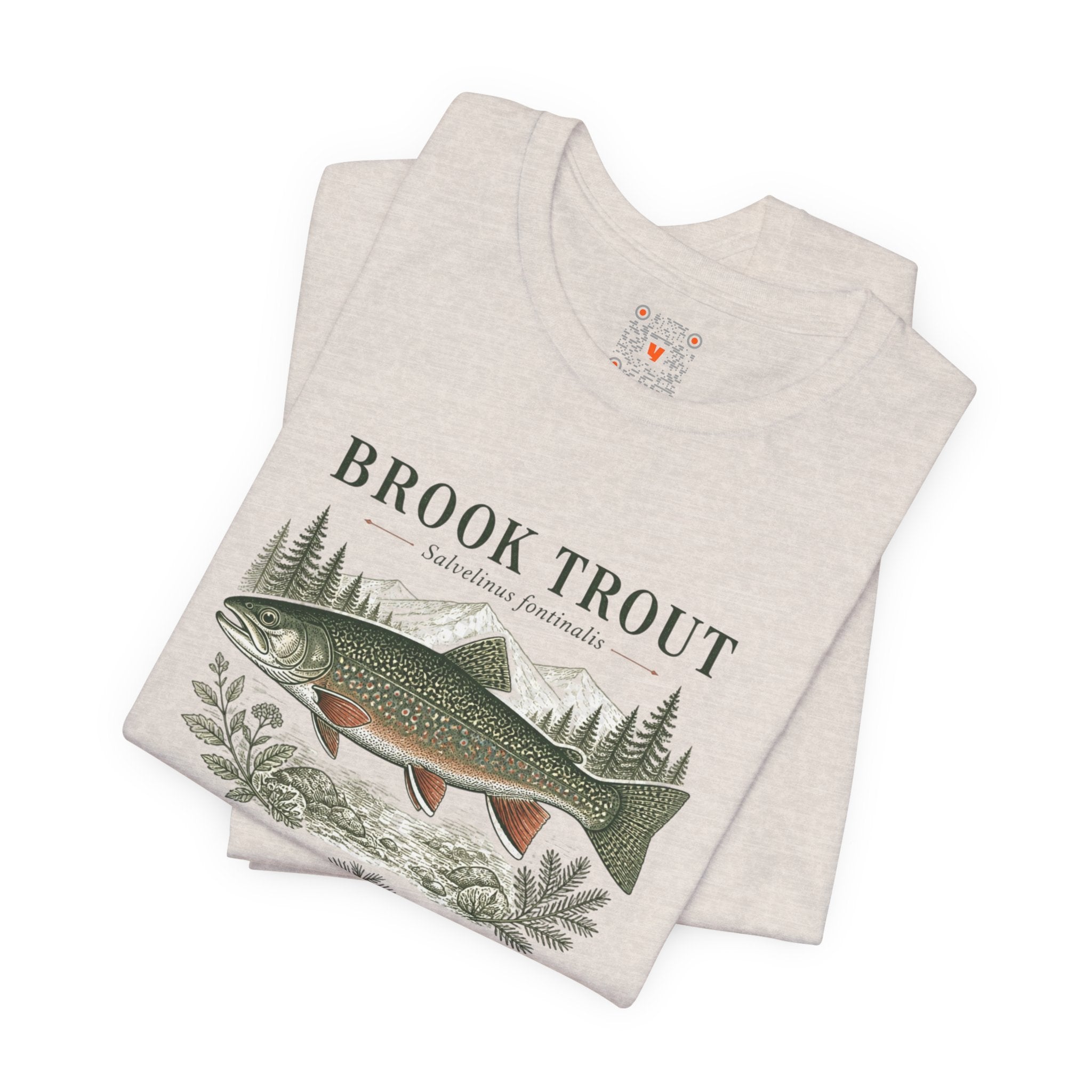 Brook Trout Fishing Tee