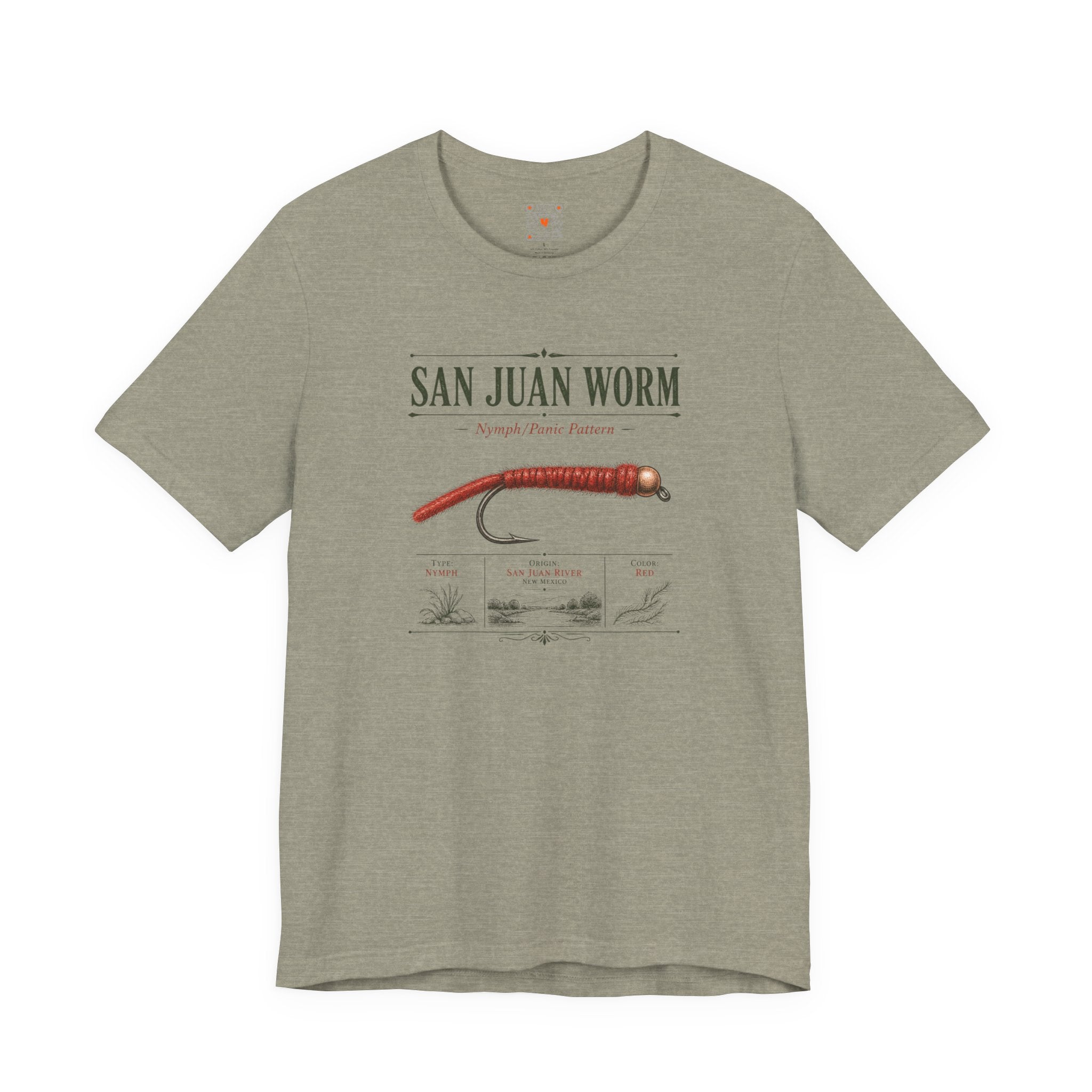 San Juan Worm Fly Fishing Tee