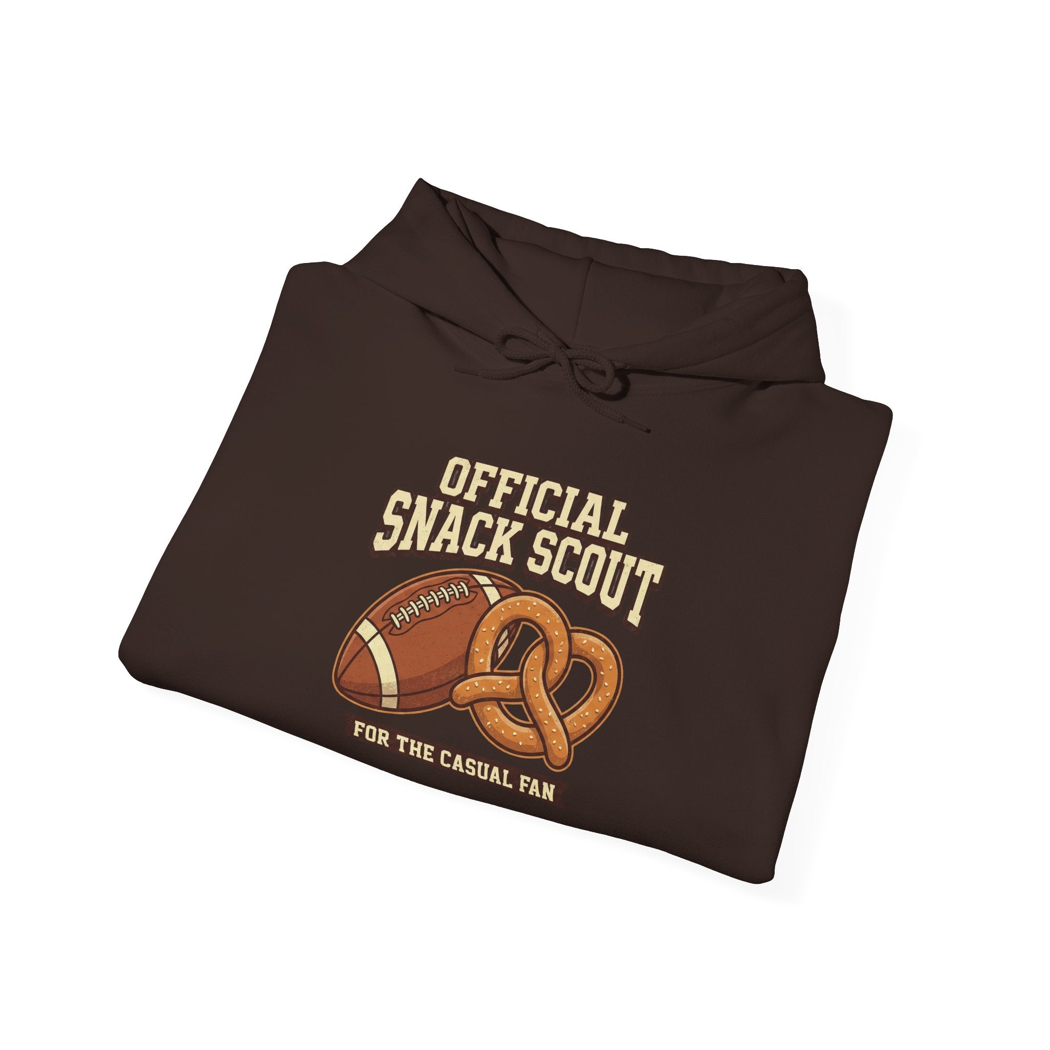 Official Snack Scout Football & Pretzel Graphic Hoodie