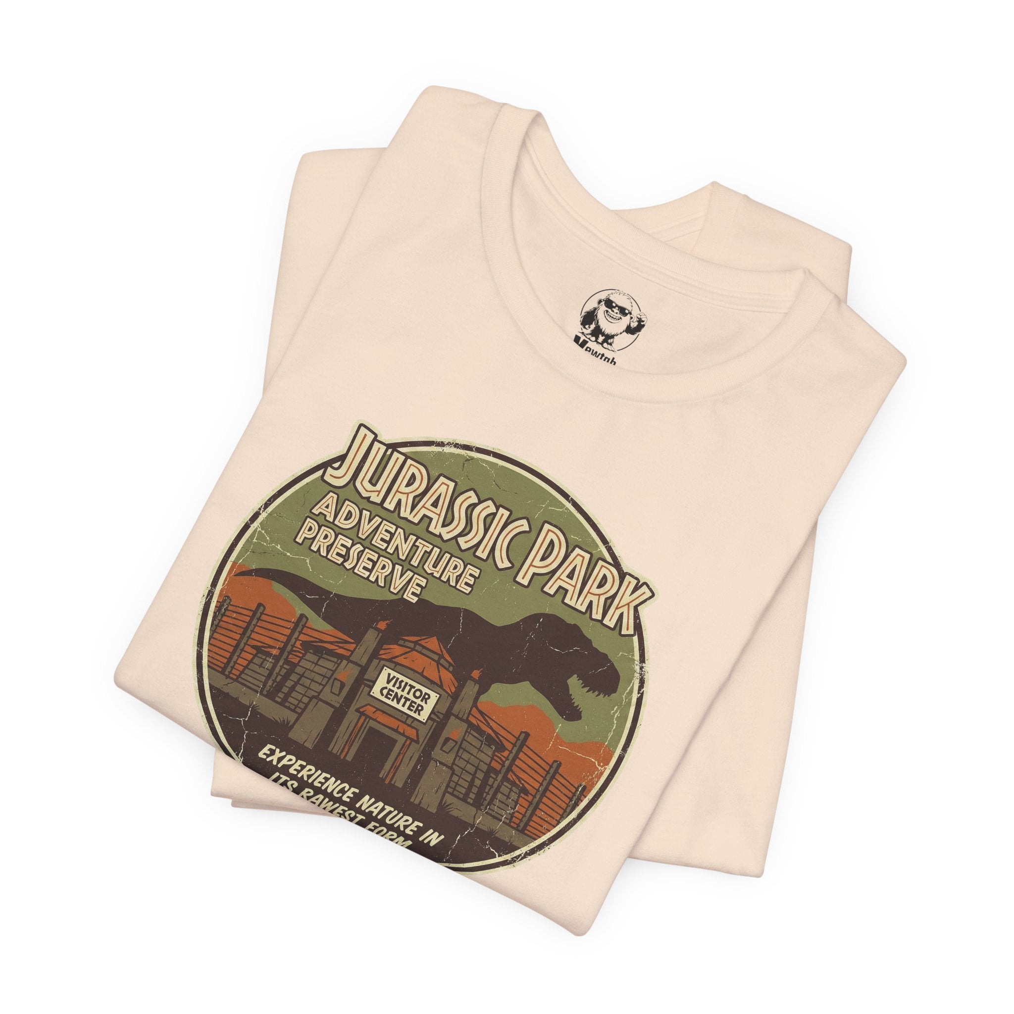 Jurassic Park Adventure Preserve Retro Graphic Tee