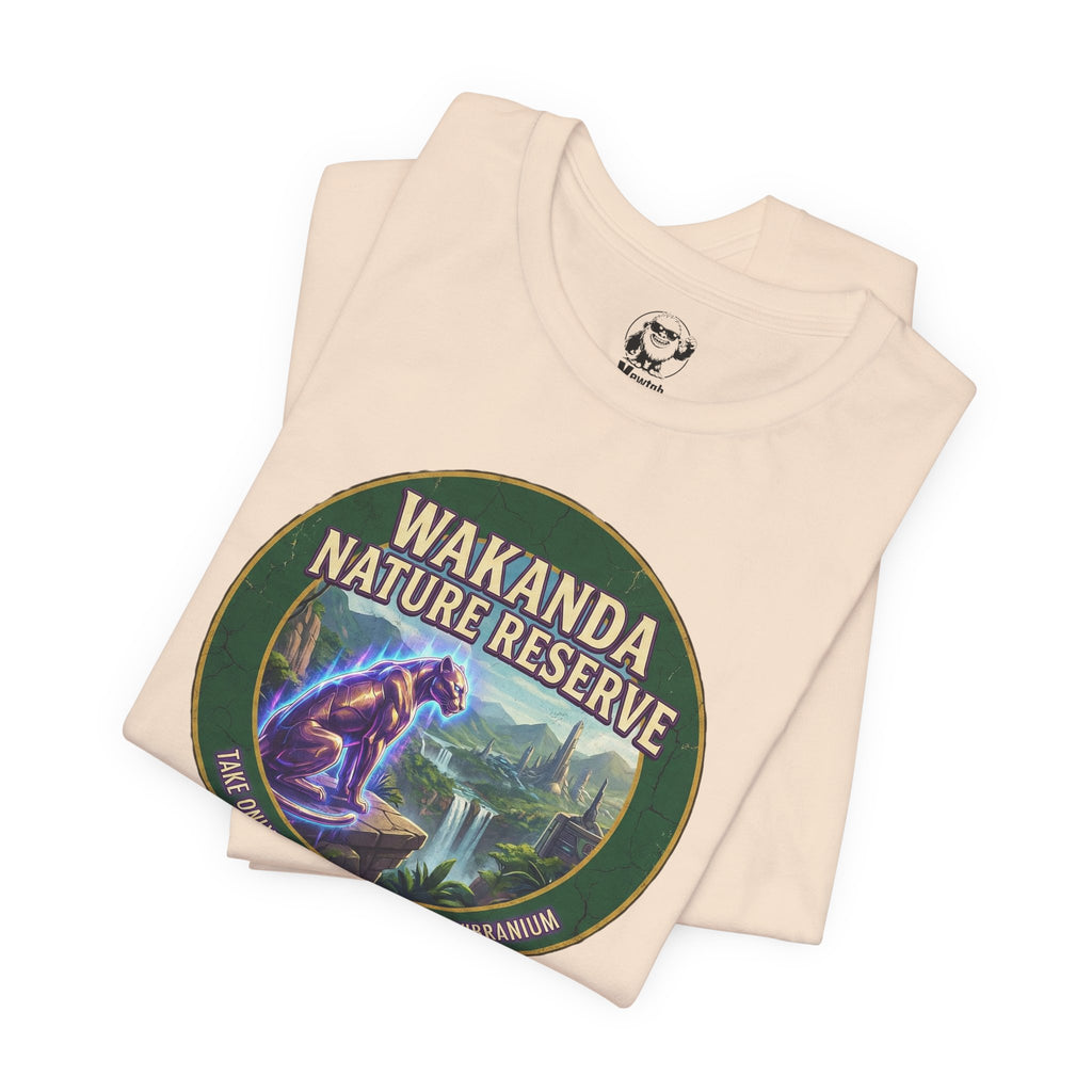 Wakanda Nature Reserve Tee — Vintage Black Panther Wildlife Graphic T-Shirt
