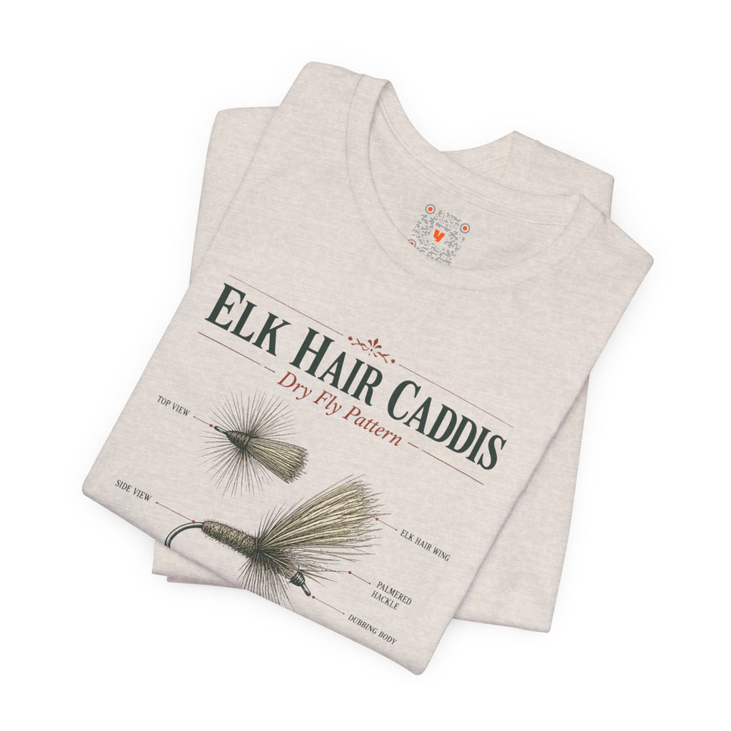 Elk Hair Caddis Fly Fishing Tee