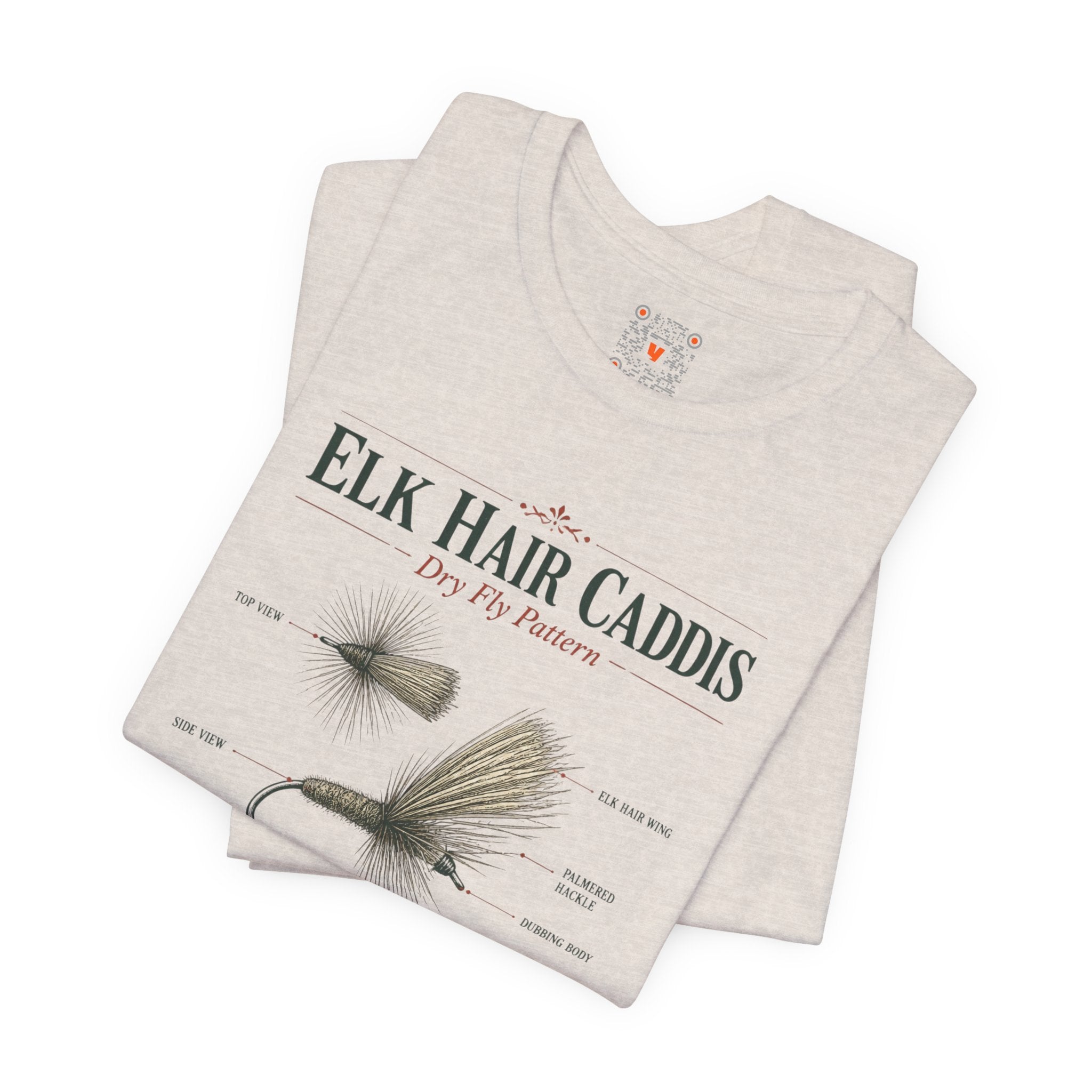 Elk Hair Caddis Fly Fishing Tee