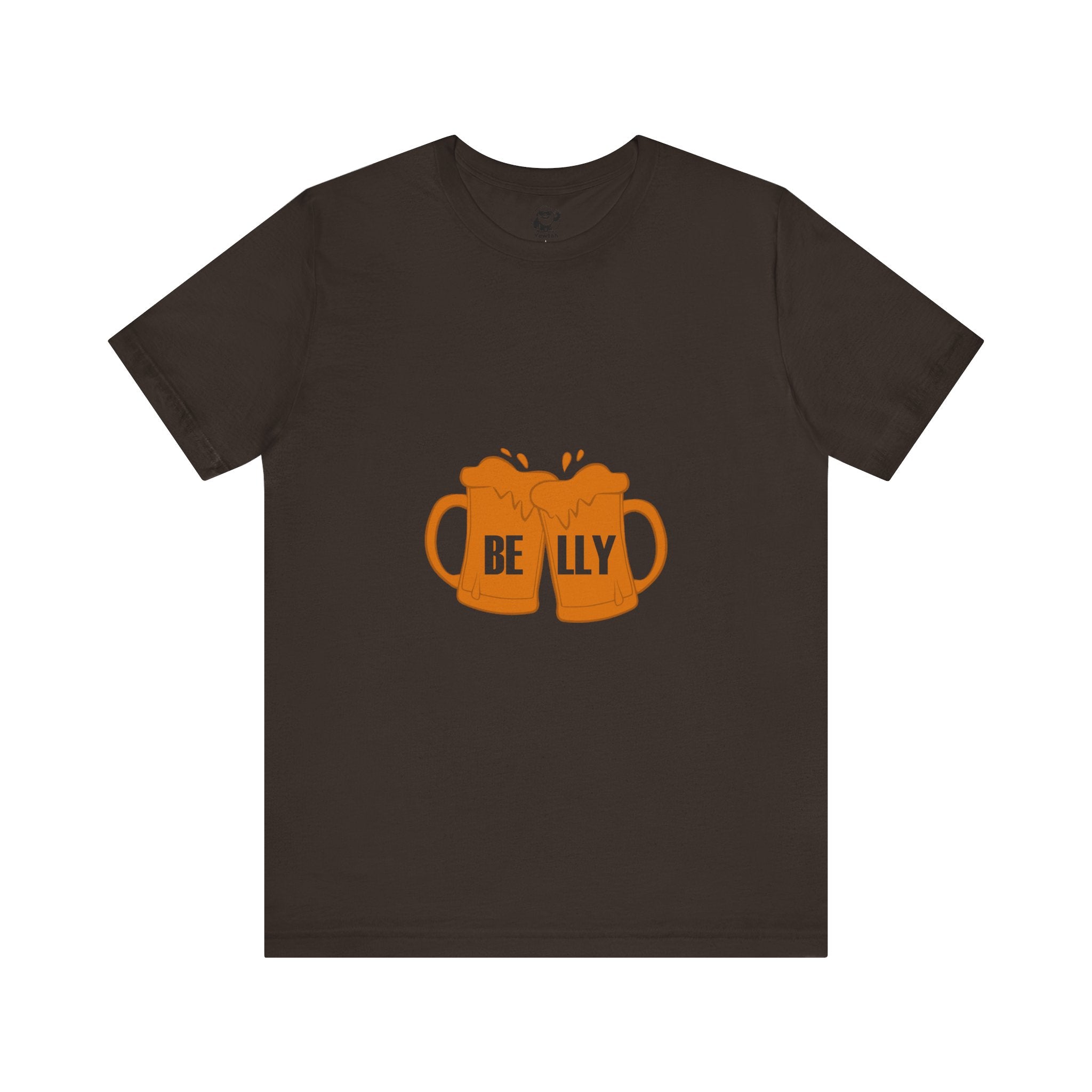 Beer Belly T-Shirt — Orange Clinking Mugs Graphic Tee