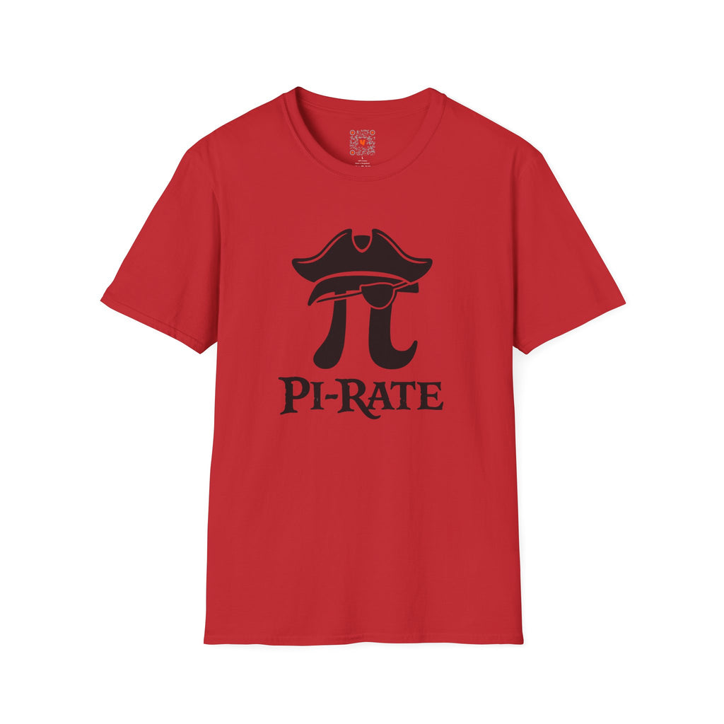 Pi-rate T-Shirt — Pirate Pi Math Pun Tee