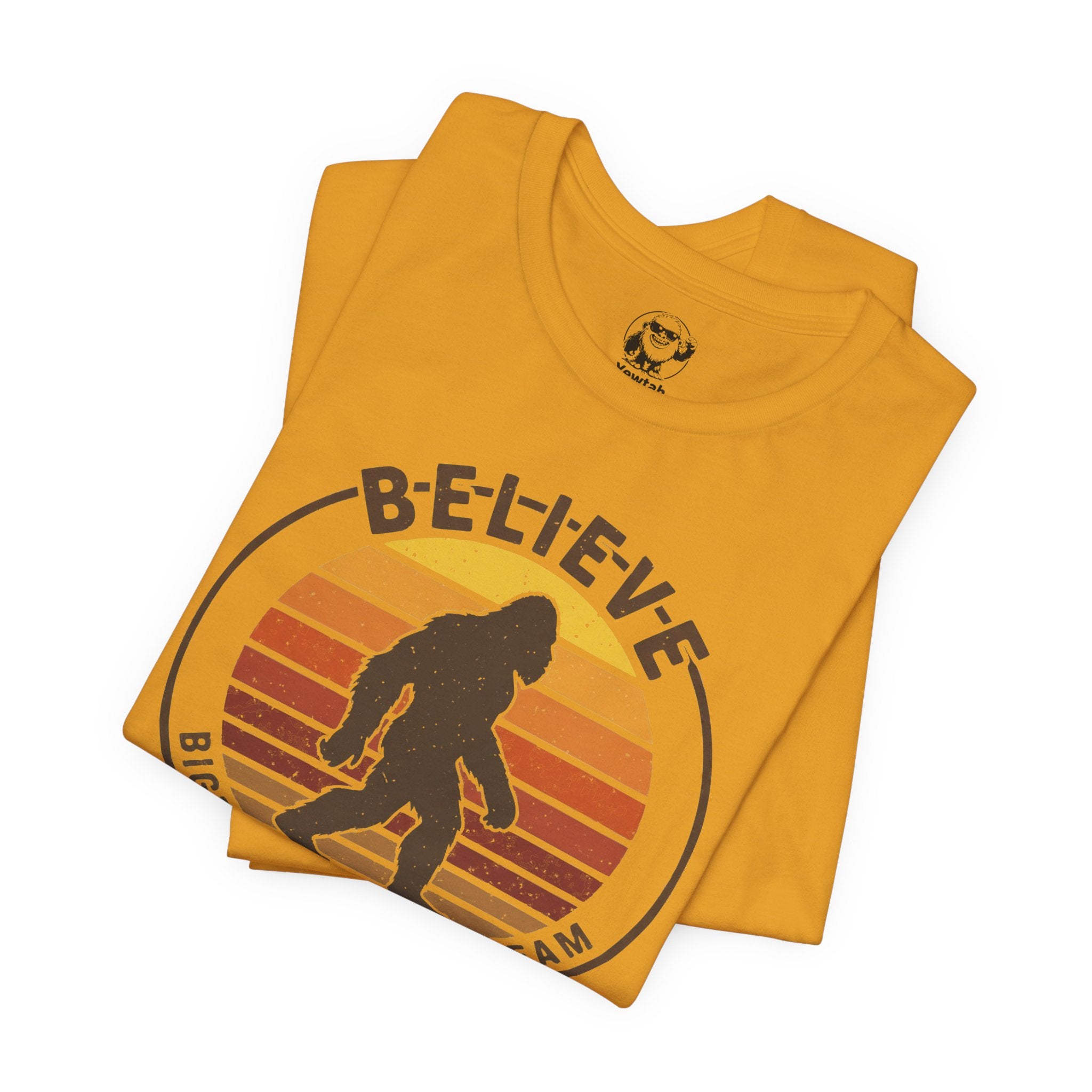 Believe Bigfoot Tee — Bigfoot Research Team Vintage Graphic T‑Shirt
