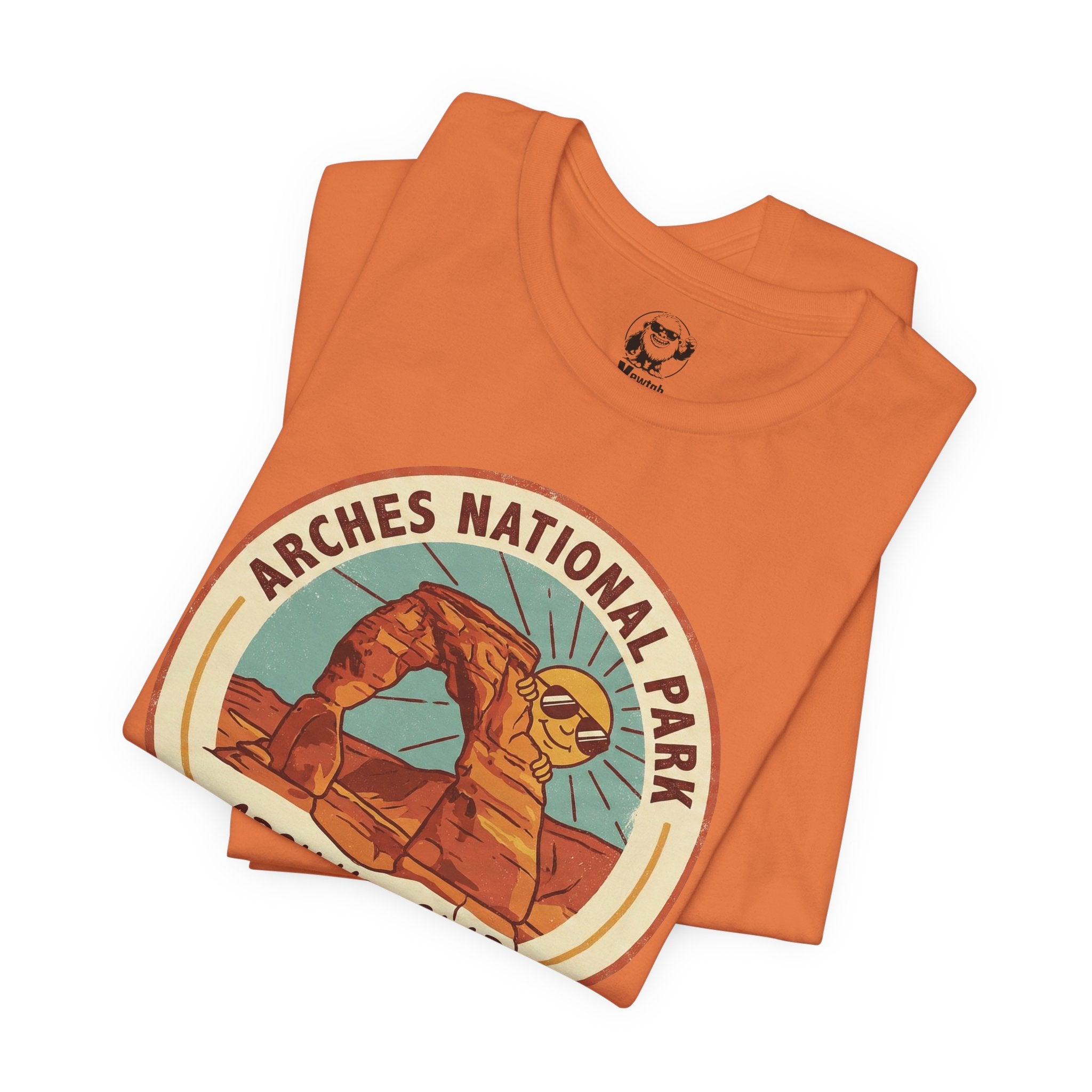 Arches National Park T‑Shirt — "Arch You Glad You Came?" Vintage Travel Tee