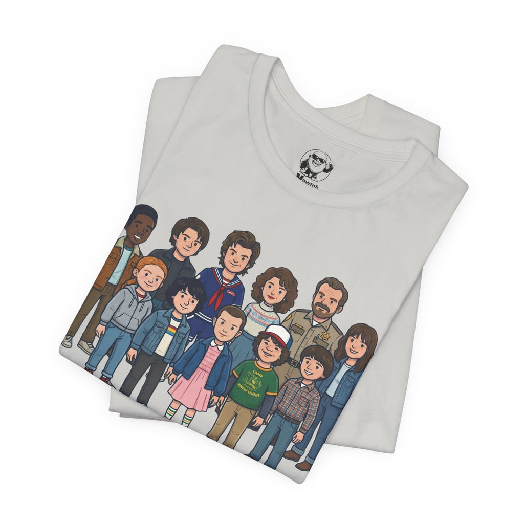Stranger Things Tee — Cute Retro Cartoon Character Tee