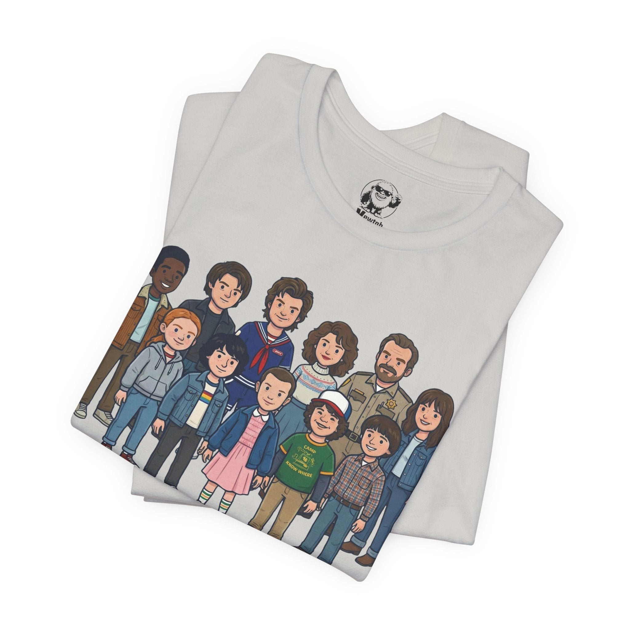 Stranger Things Tee — Cute Retro Cartoon Character Tee
