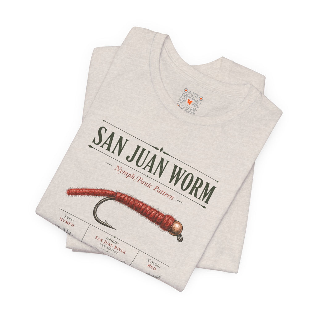 San Juan Worm Fly Fishing Tee