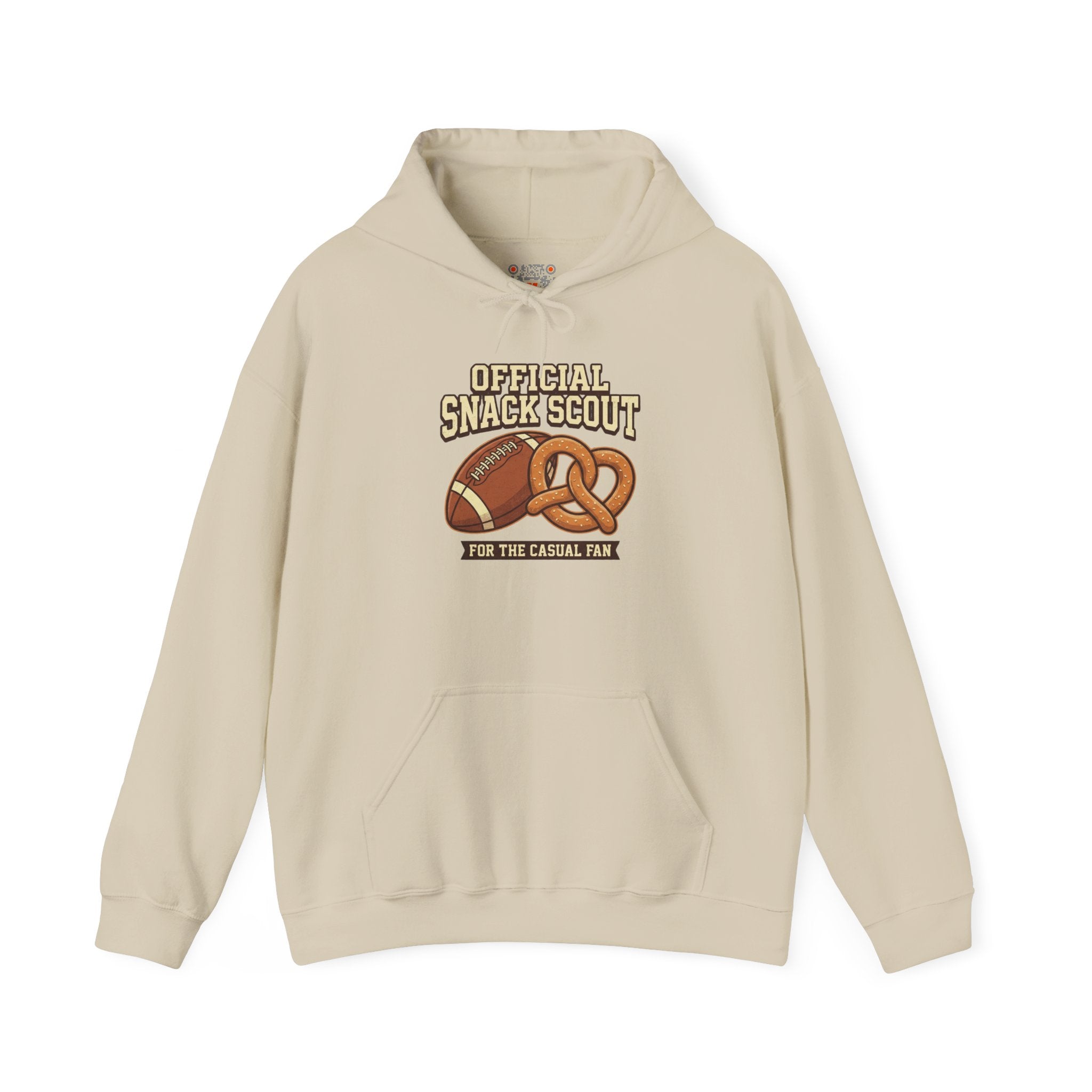 Official Snack Scout Football & Pretzel Graphic Hoodie