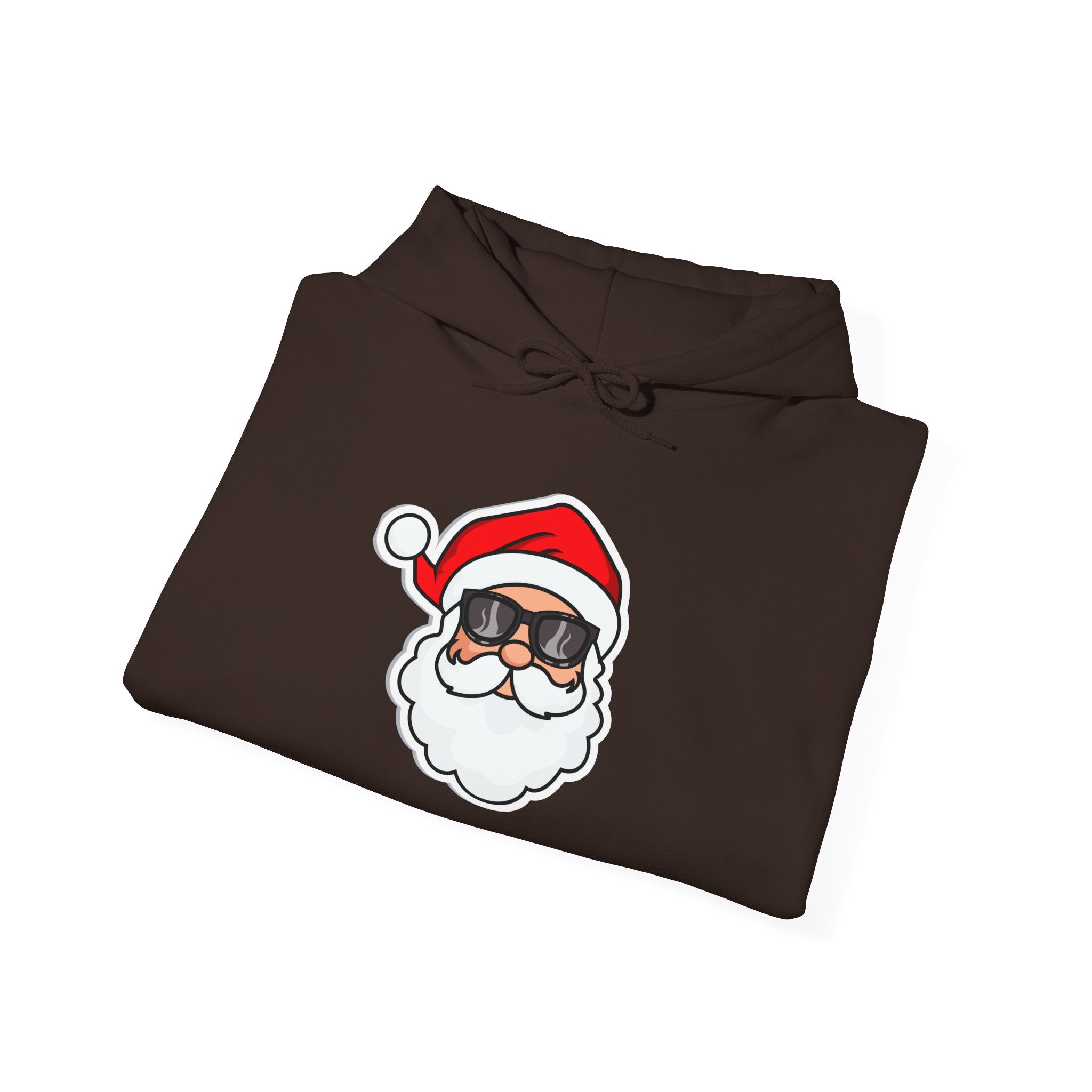 Chill Santa Face Hoodie