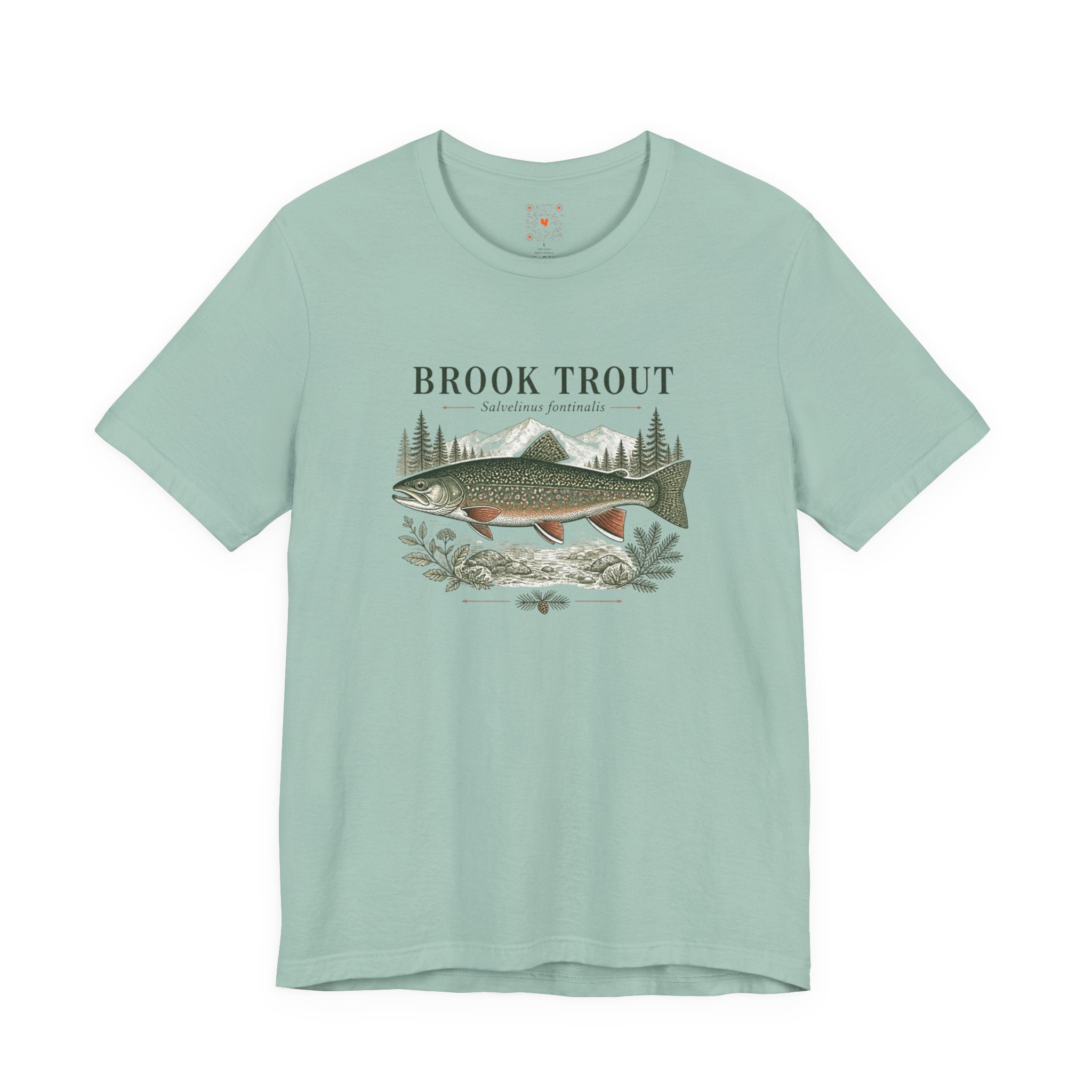 Brook Trout Fishing Tee